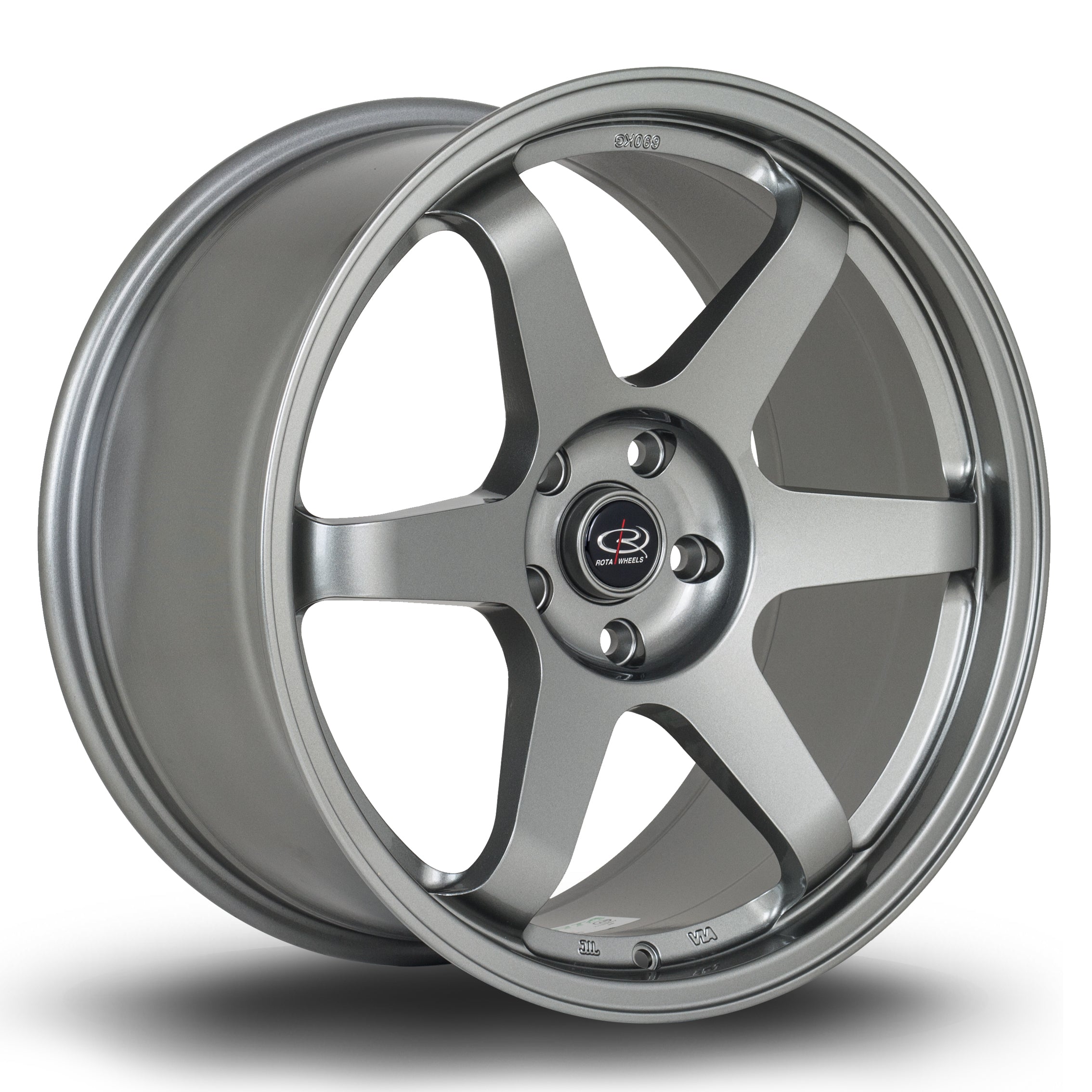 Rota Grid 19x9.5 5x114.3 ET38 Steel Grey