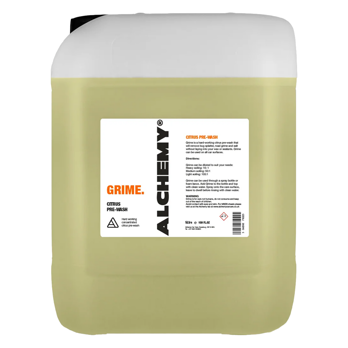 Alchemy Grime Citrus Prewash