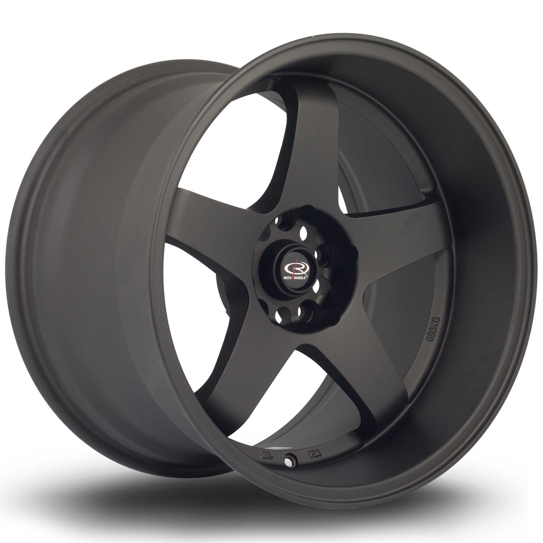 Rota GTR-D 18x12 5x114.3 ET20 Flat Black 2