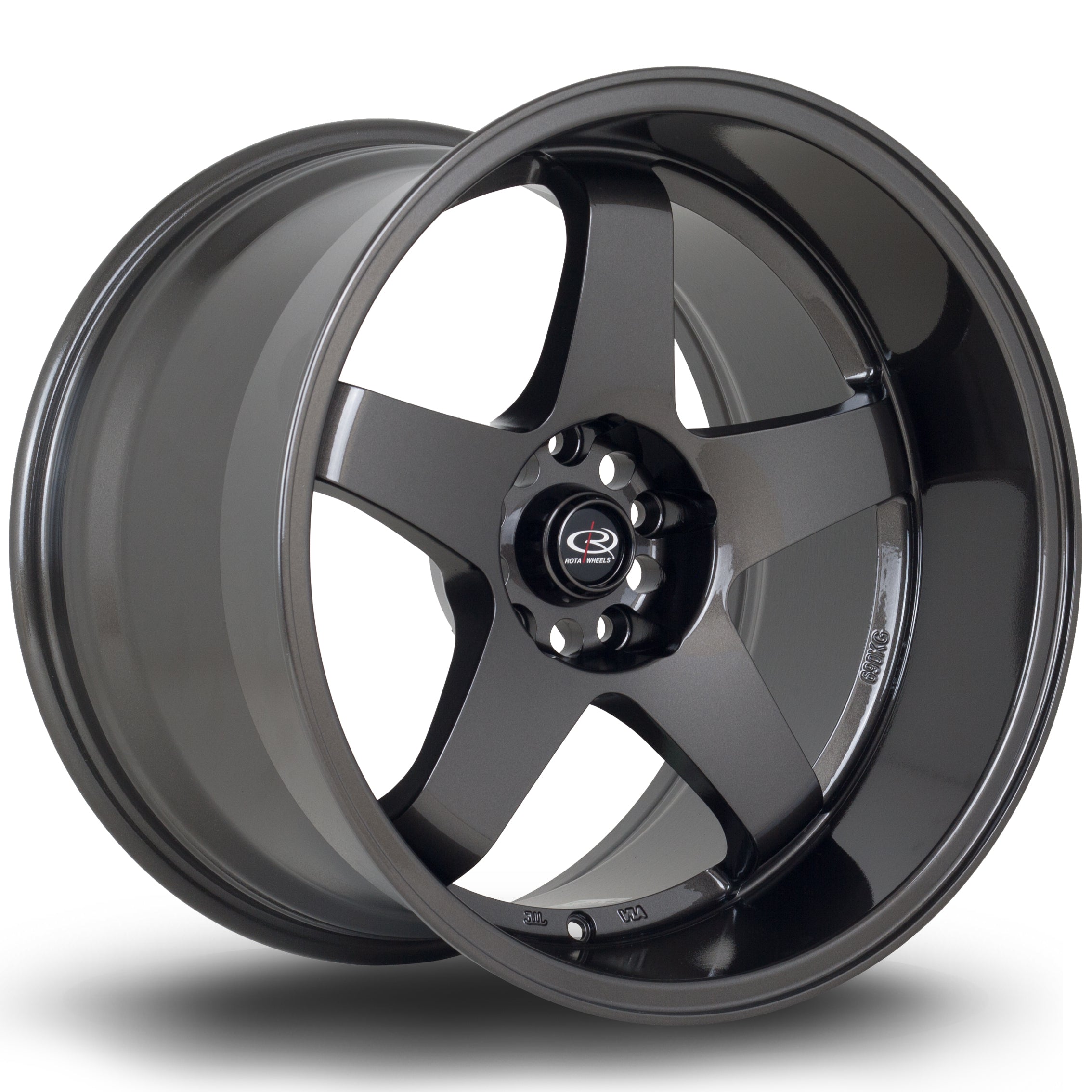 Rota GTR-D 18x12 5x114.3 ET0 Gunmetal
