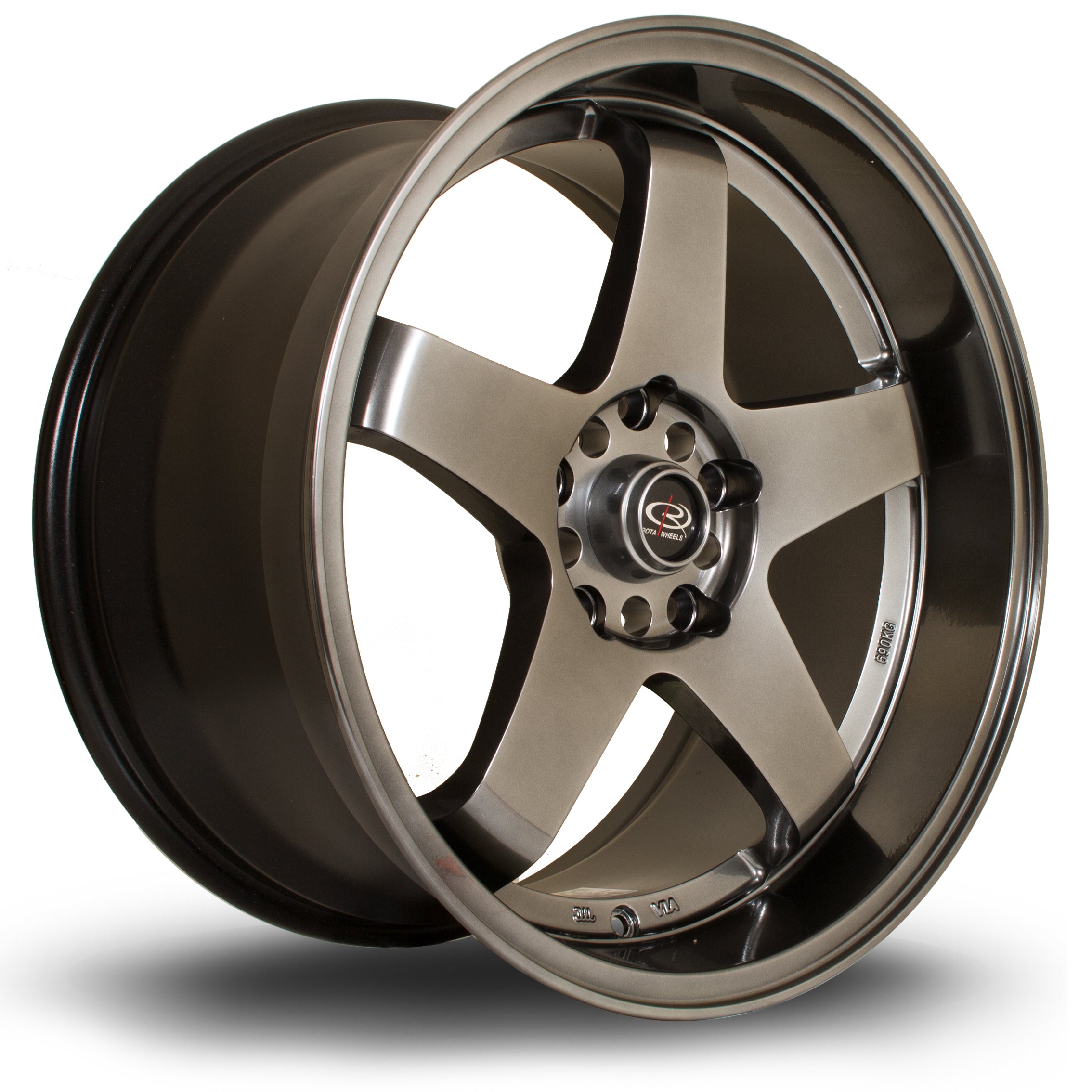 Rota GTR-D 18x9.5 5x114.3 ET12 Hyper Black