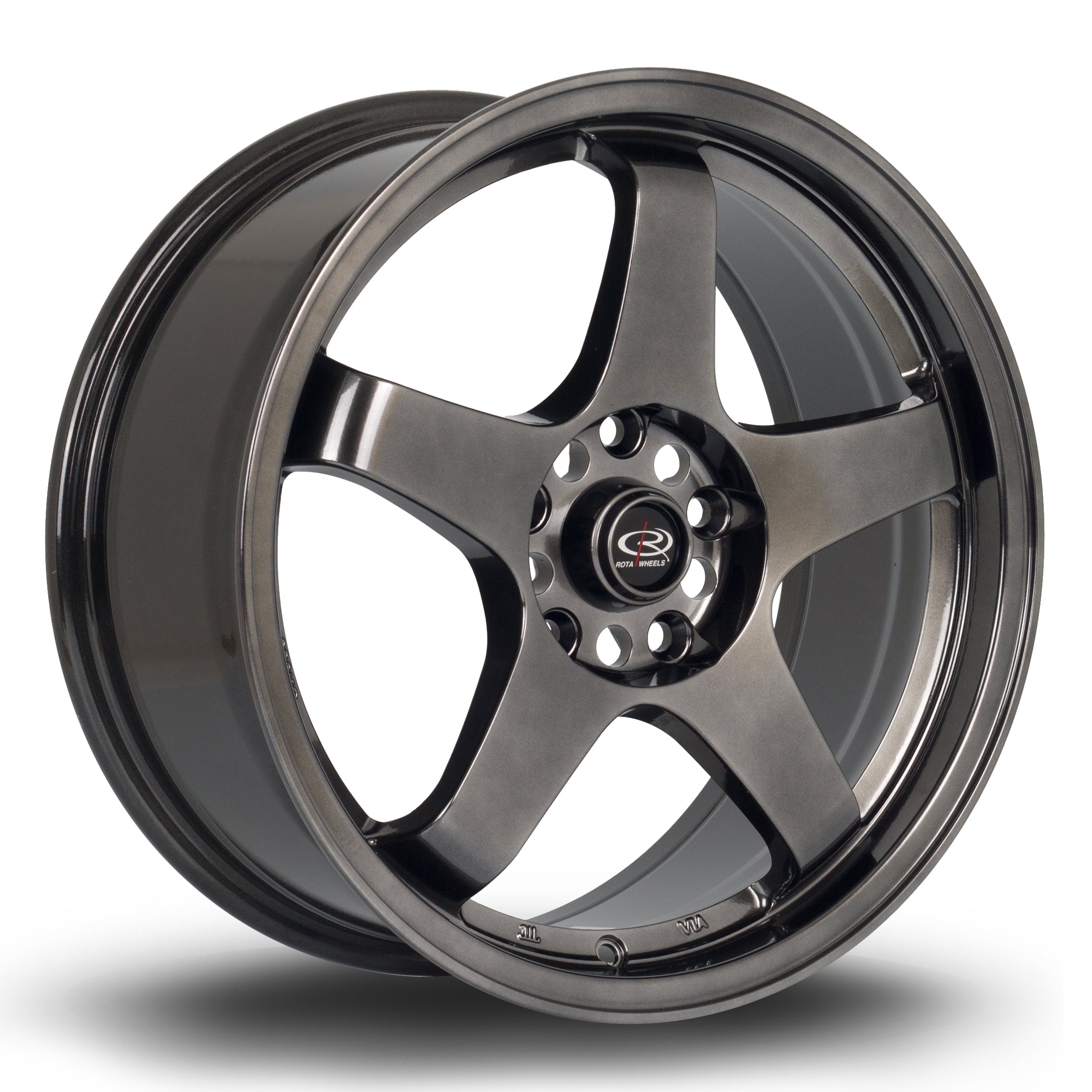 Rota GTR 17x7.5 4x108 ET45 Hyper Black