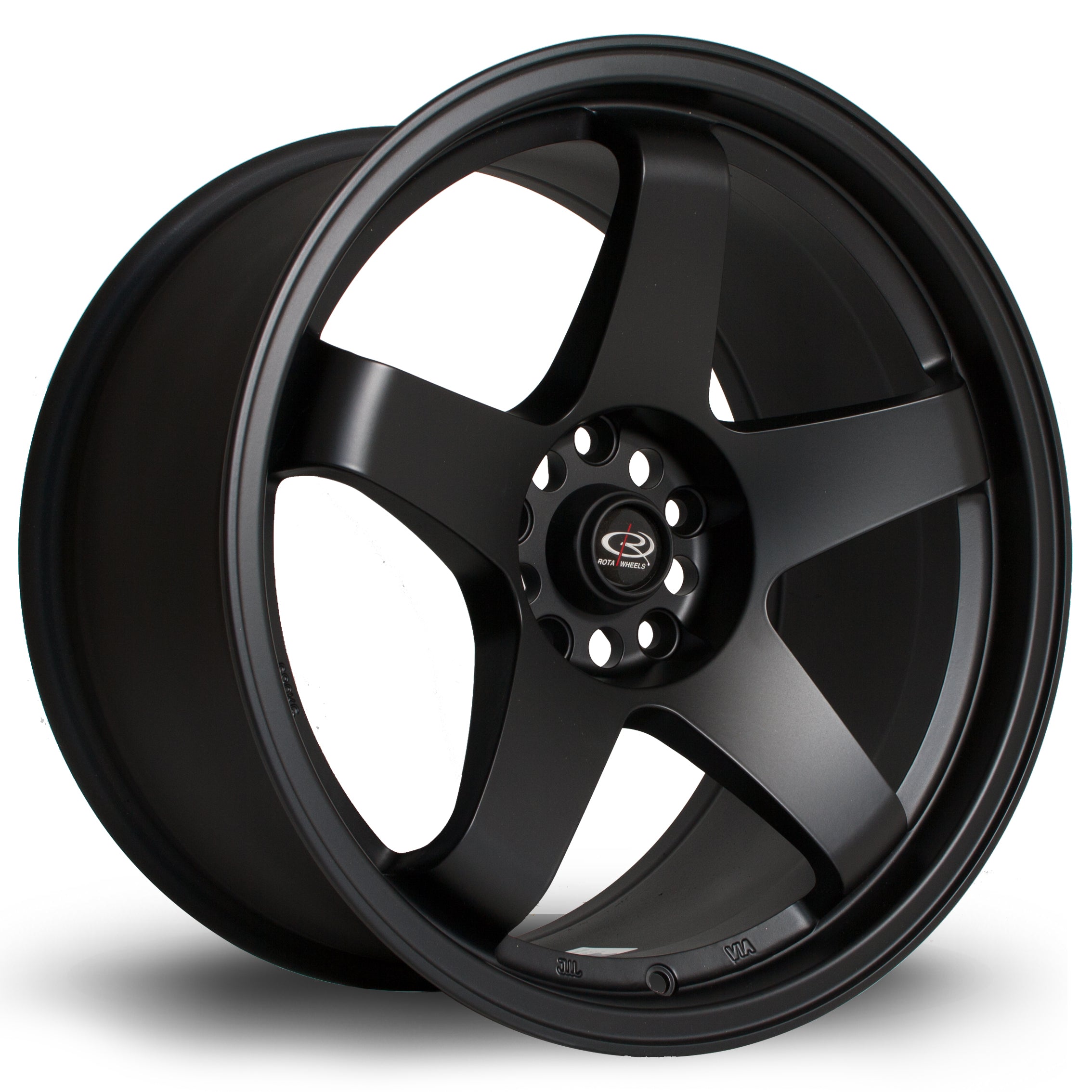 Rota GTR 18x9.5 5x114.3 ET12 Flat Black