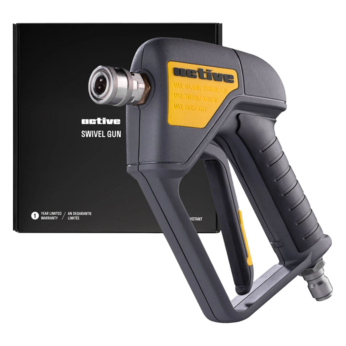 Active Premium Swivel Pressure Washer Gun