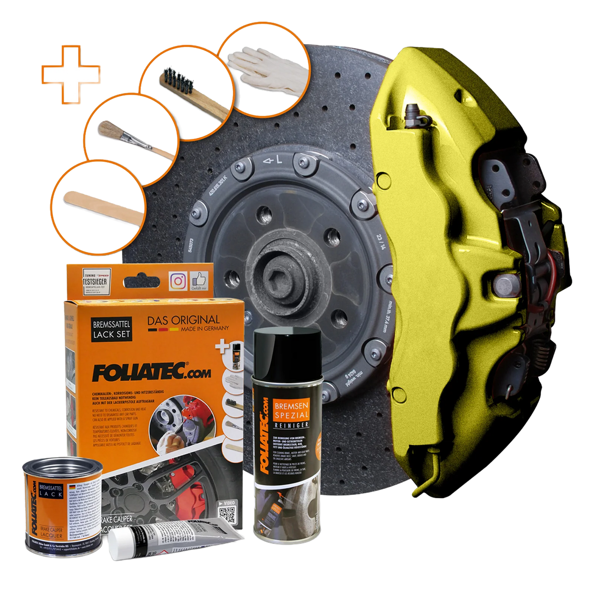 Foliatec Brake Caliper Paint Hyper Gold