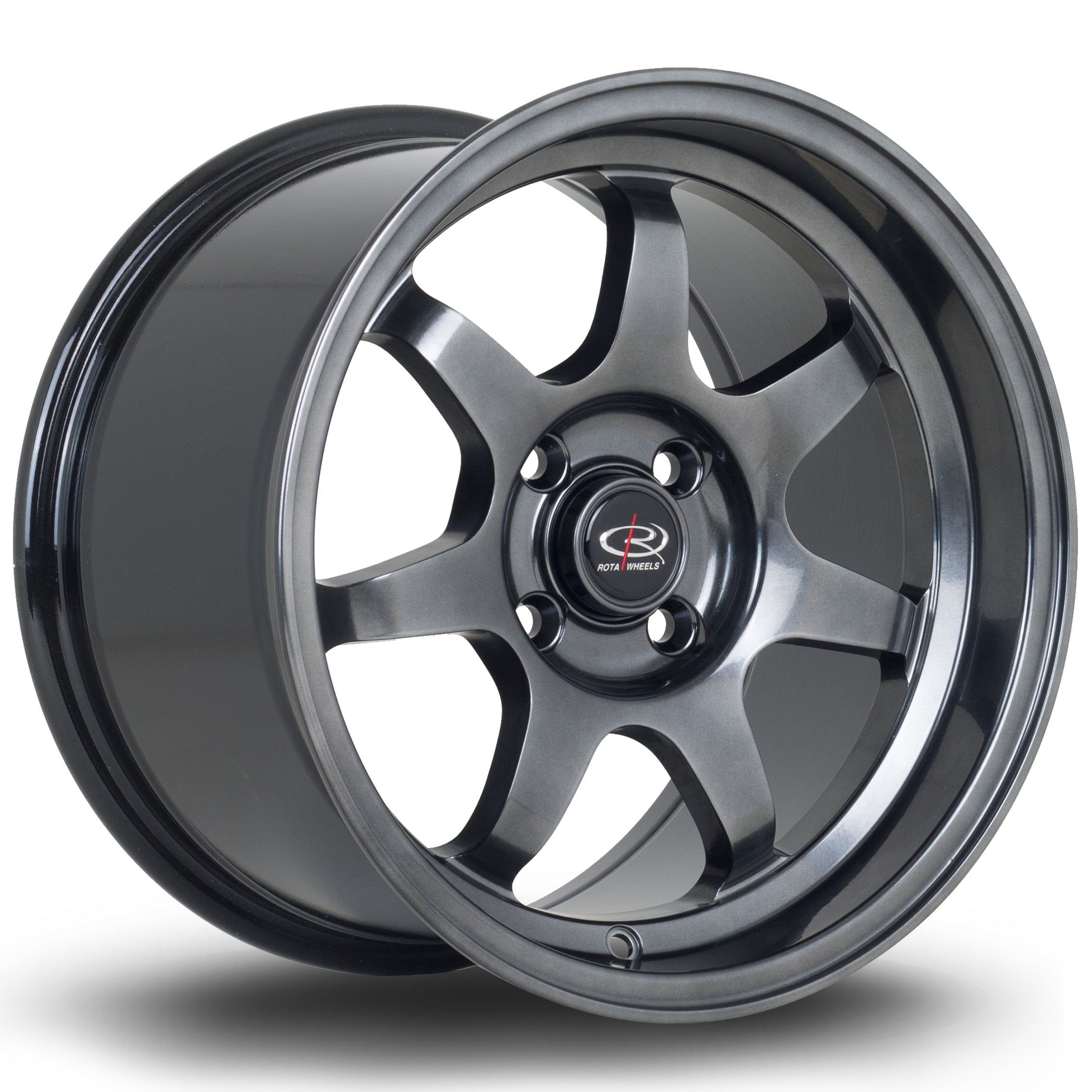 Rota K7 15x9 4x100 ET36 Hyper Black