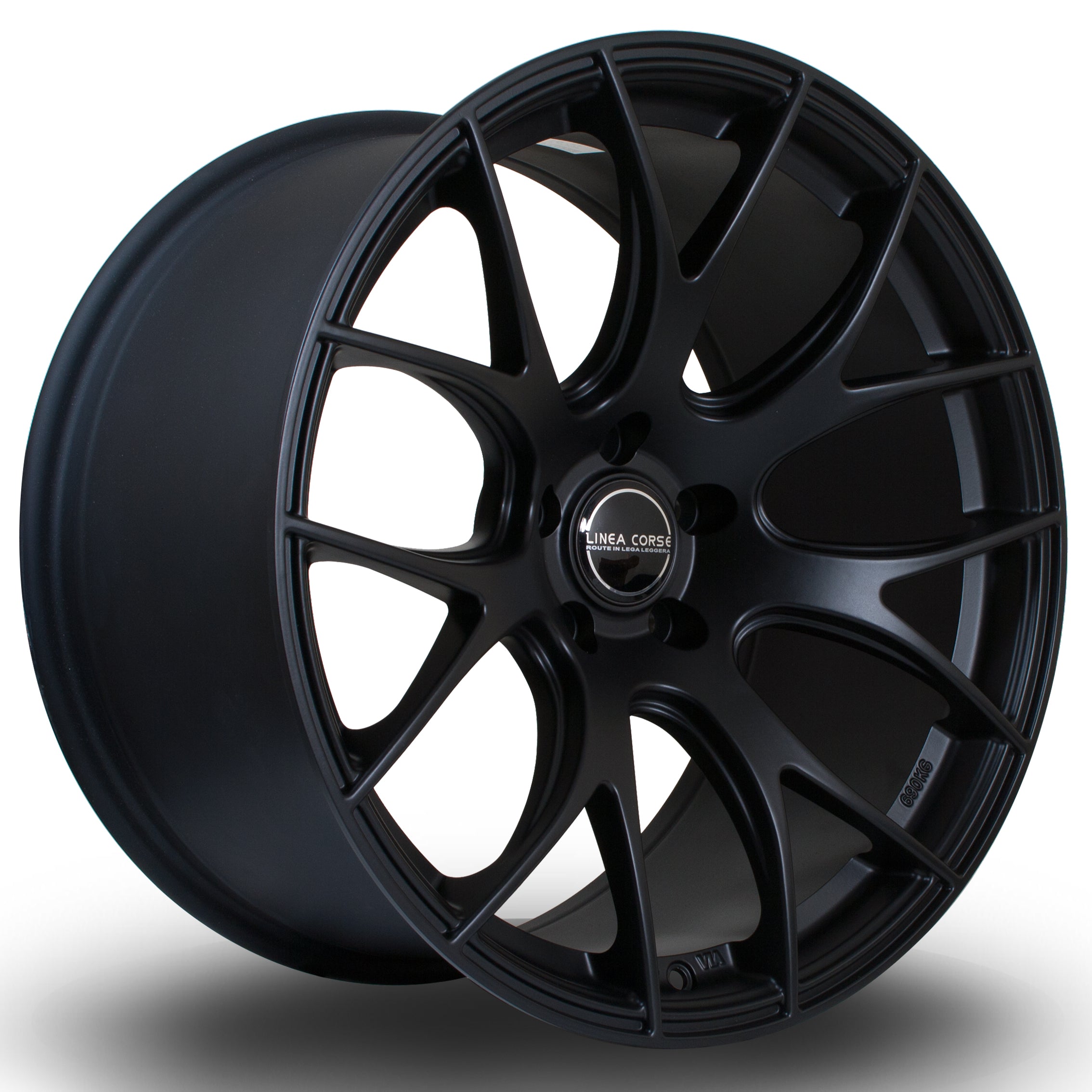 Linea Corse LC818 19x10 5x112 ET25 Flat Black