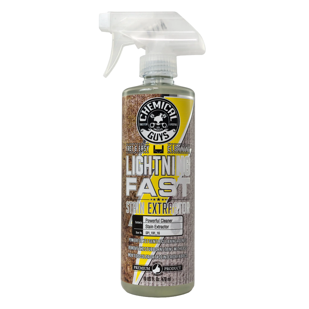 Chemical Guys Lightning Fast Carpet & Upholstery Stain Extractors 473ml