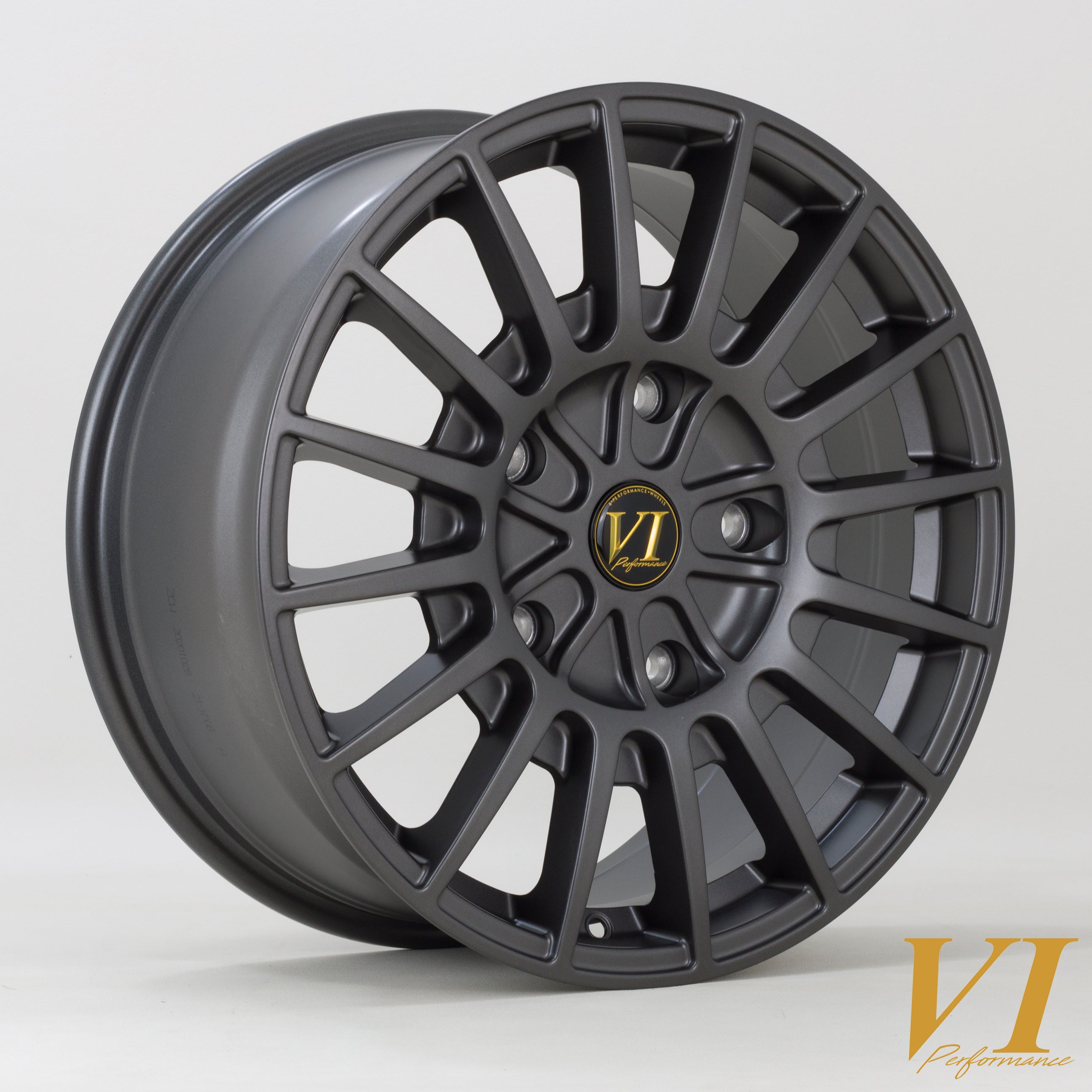 6Performance Loaded 03 18x8 5x160 ET50 Flat Gunmetal