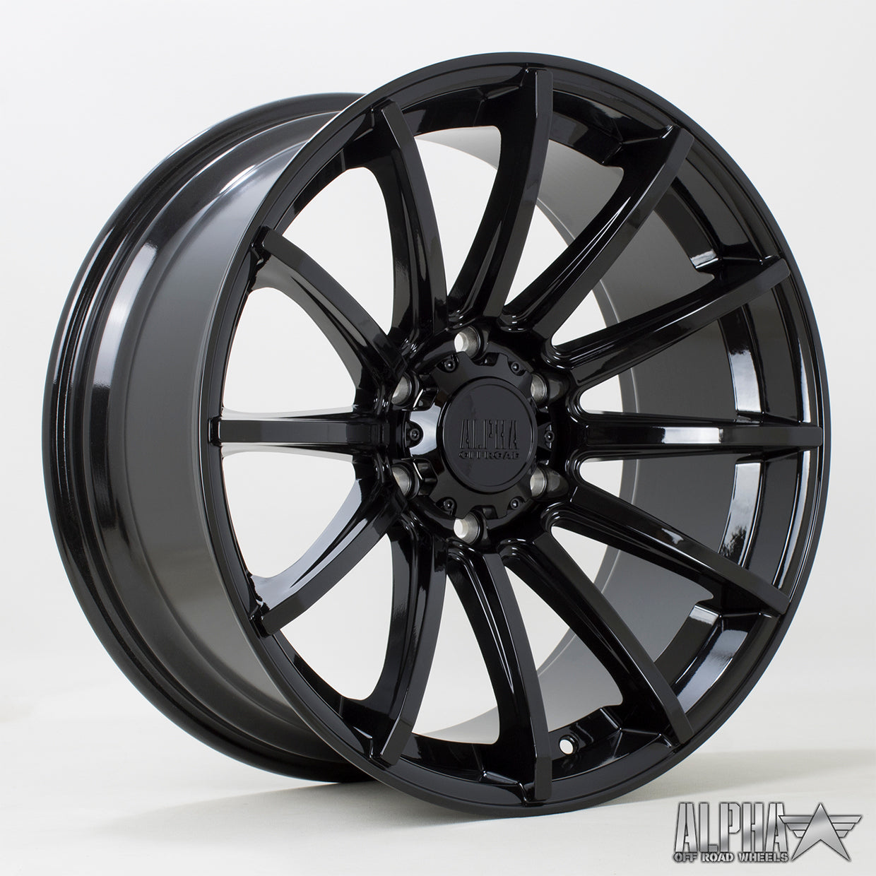 Alpha Offroad Machete 20x9 6x139 ET10 Black