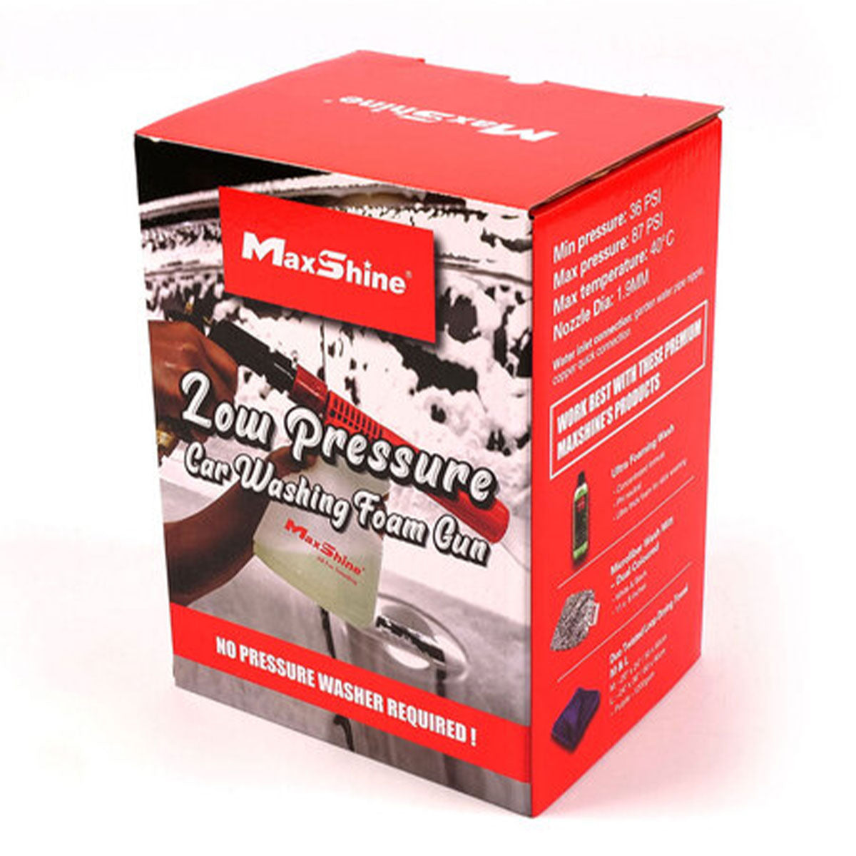 Maxshine Hose Snow Foam Gun
