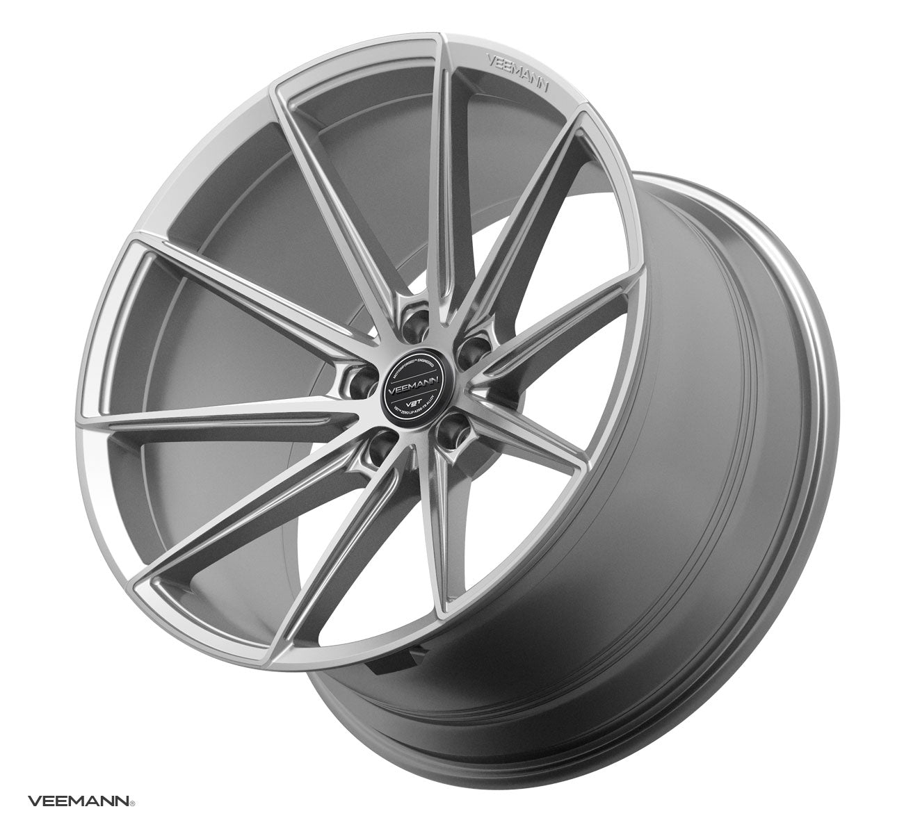 VEEMANN MF-Z1 19x9.5 5x112 ET42 Silver Machined