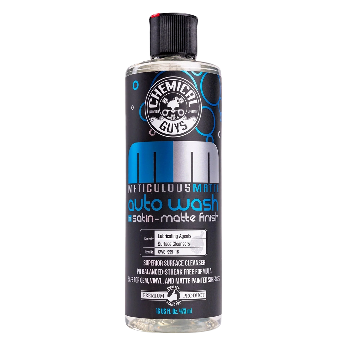 Chemical Guys Meticulous Matte Auto Wash 473ml