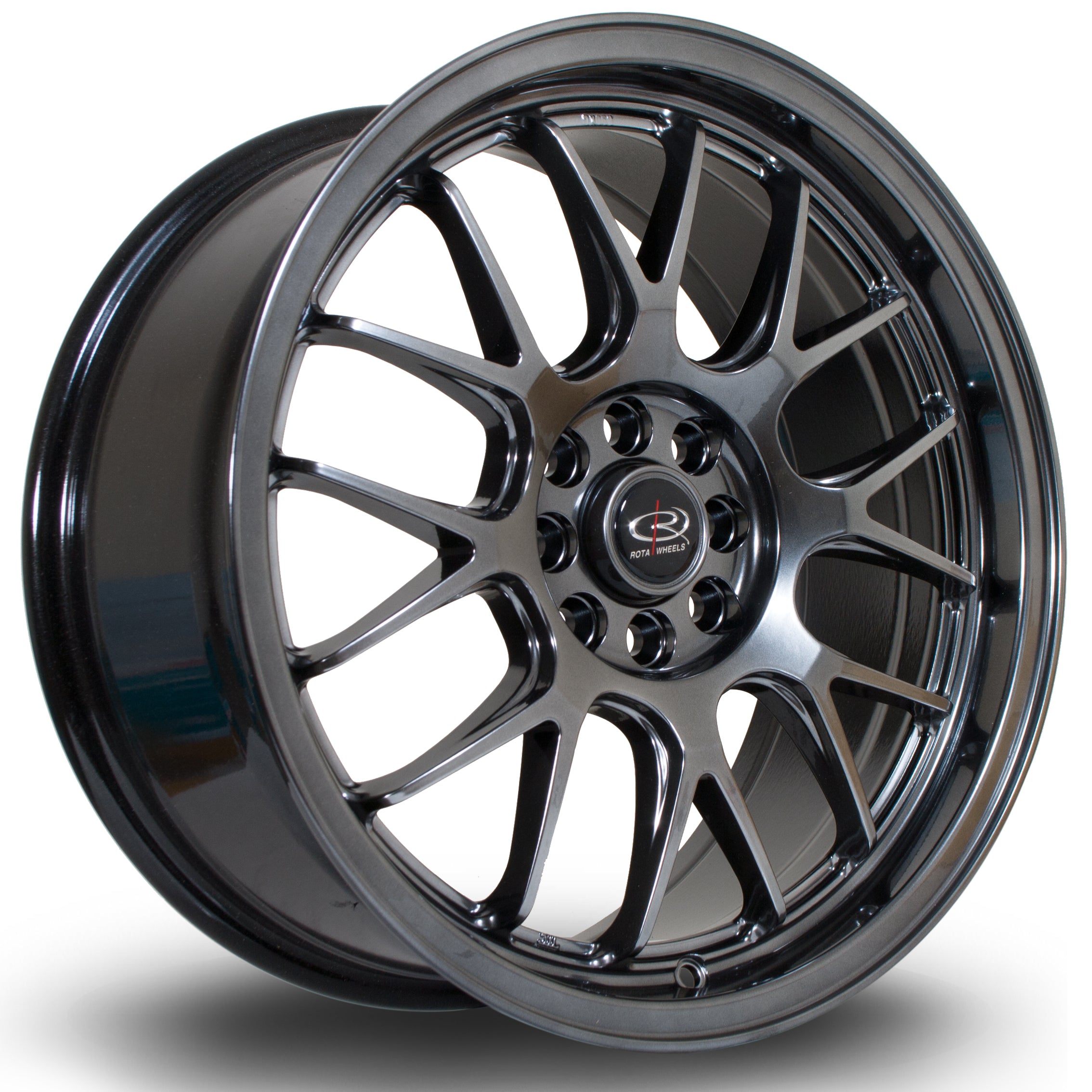 Rota MXR 17x7.5 4x108/100 ET40 Hyper Black