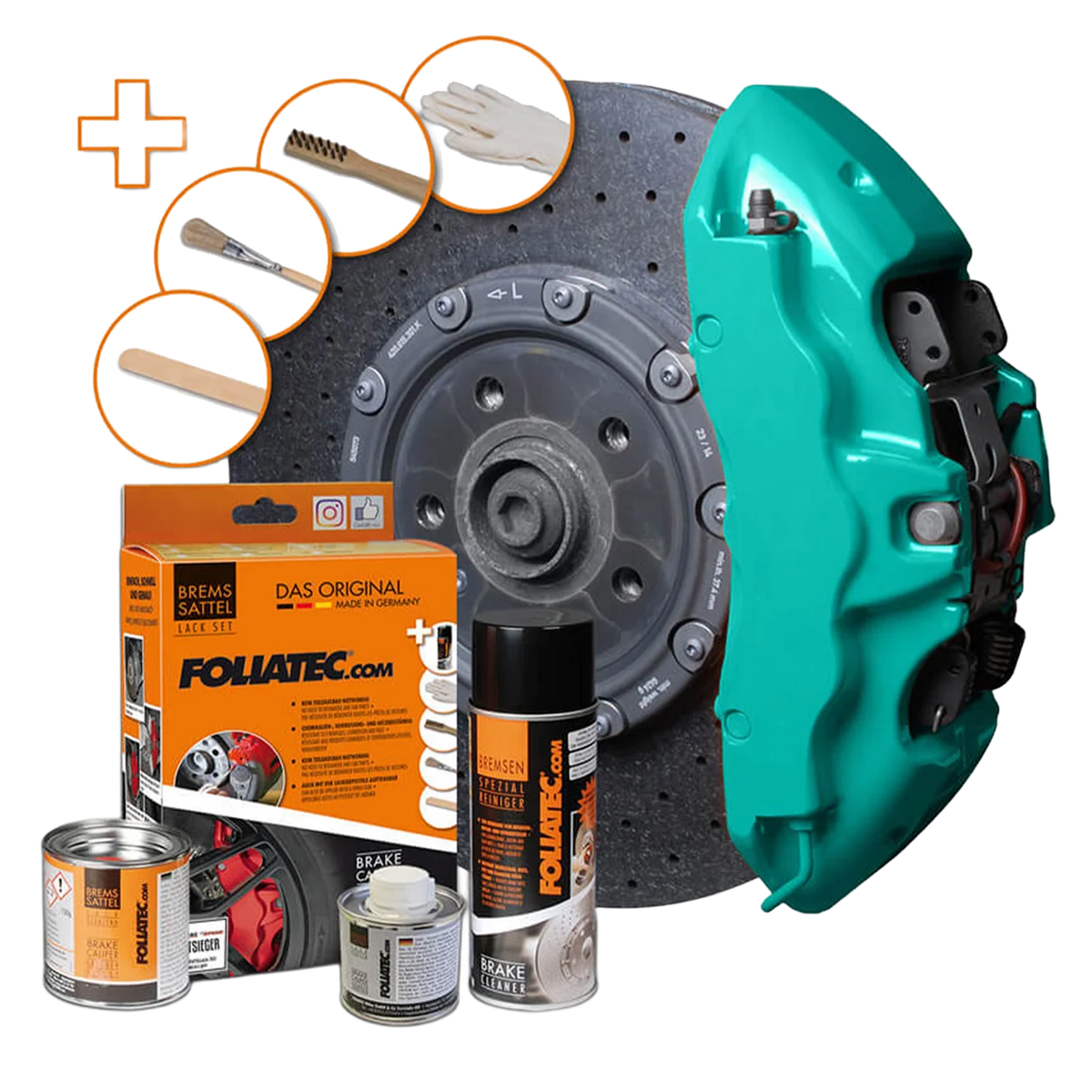 Foliatec Brake Caliper Paint Ocean Turquoise