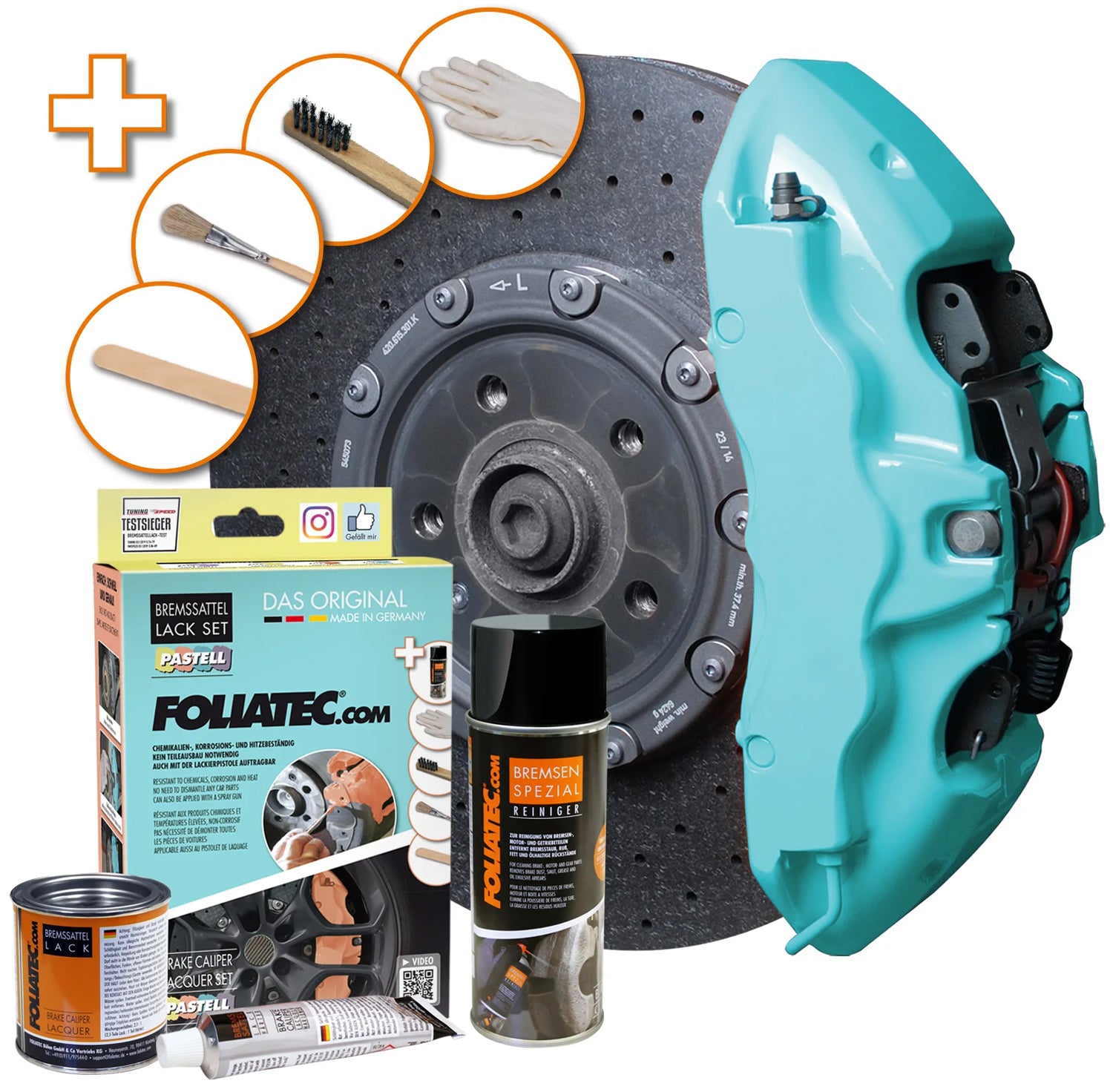 Foliatec Brake Caliper Paint Pastell Peper Mint