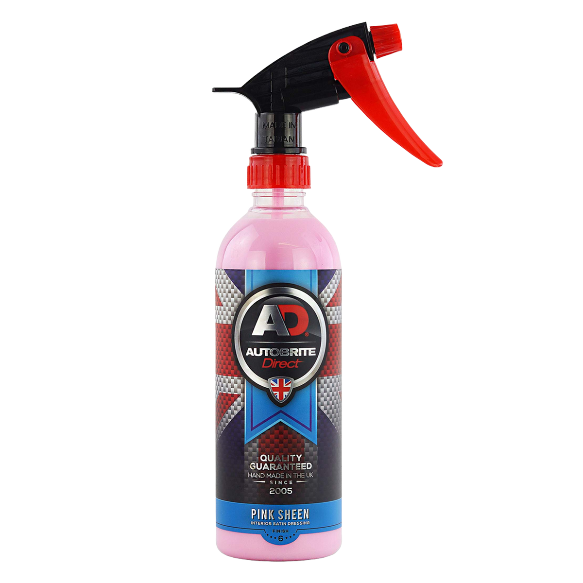 Autobrite Direct Pink Sheen Interior Satin Plastic & Rubber Dressing