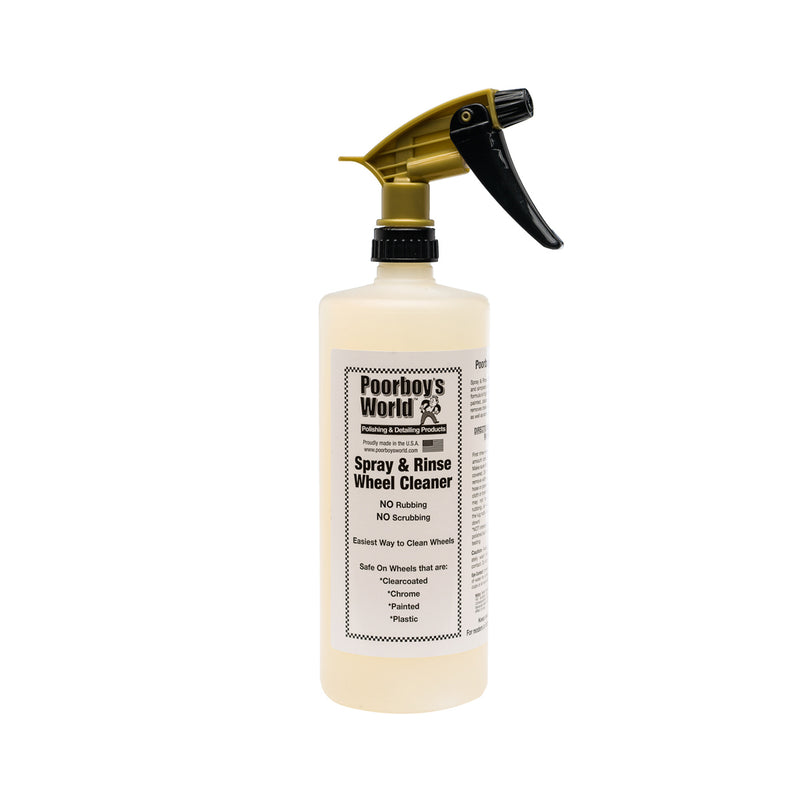 Poorboy's Spray and Rinse Wheel Cleaner 946ml