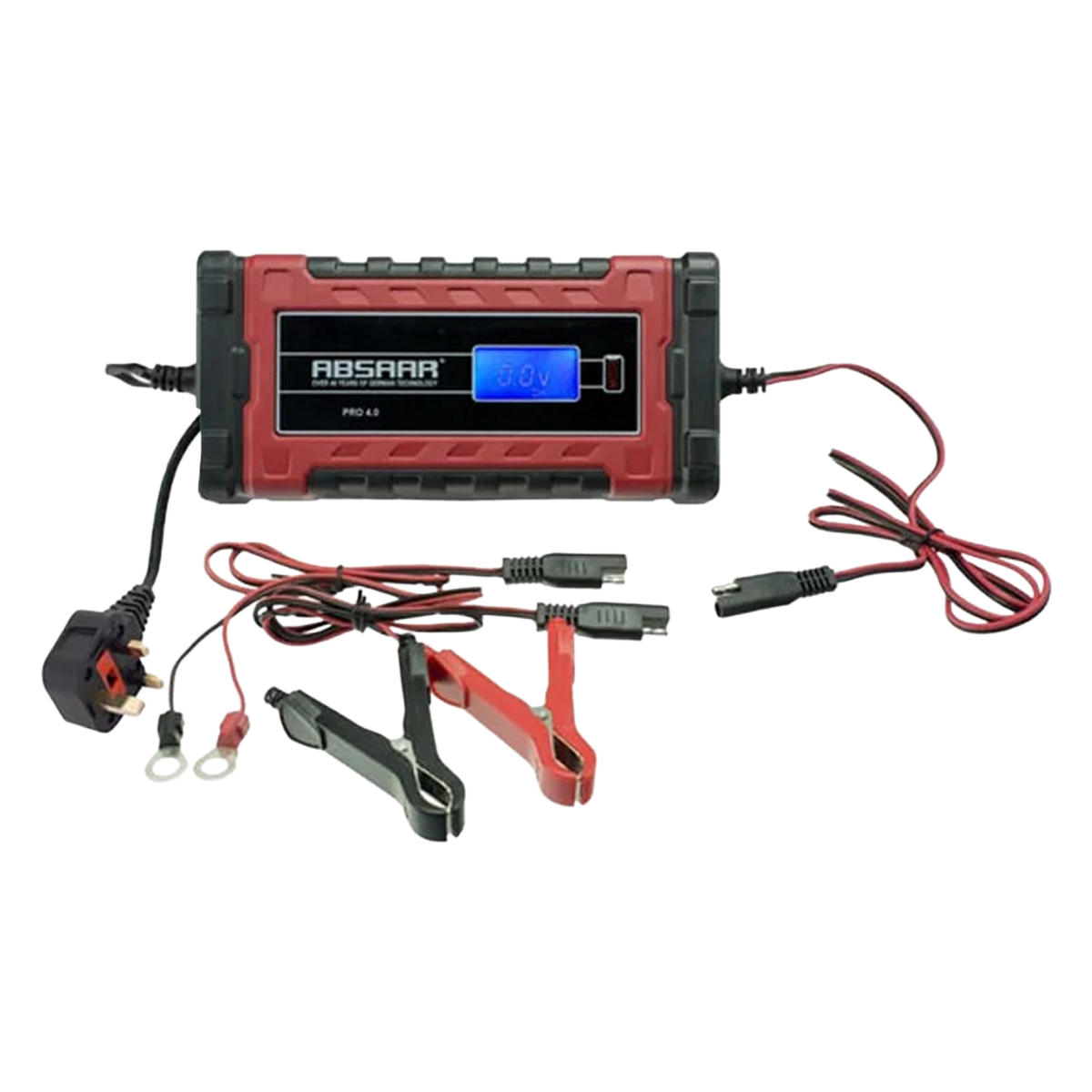 ABSAAR Pro Series Pro - 4.0 - Smart Maintenance Battery Charger 6/12V 4 Amp