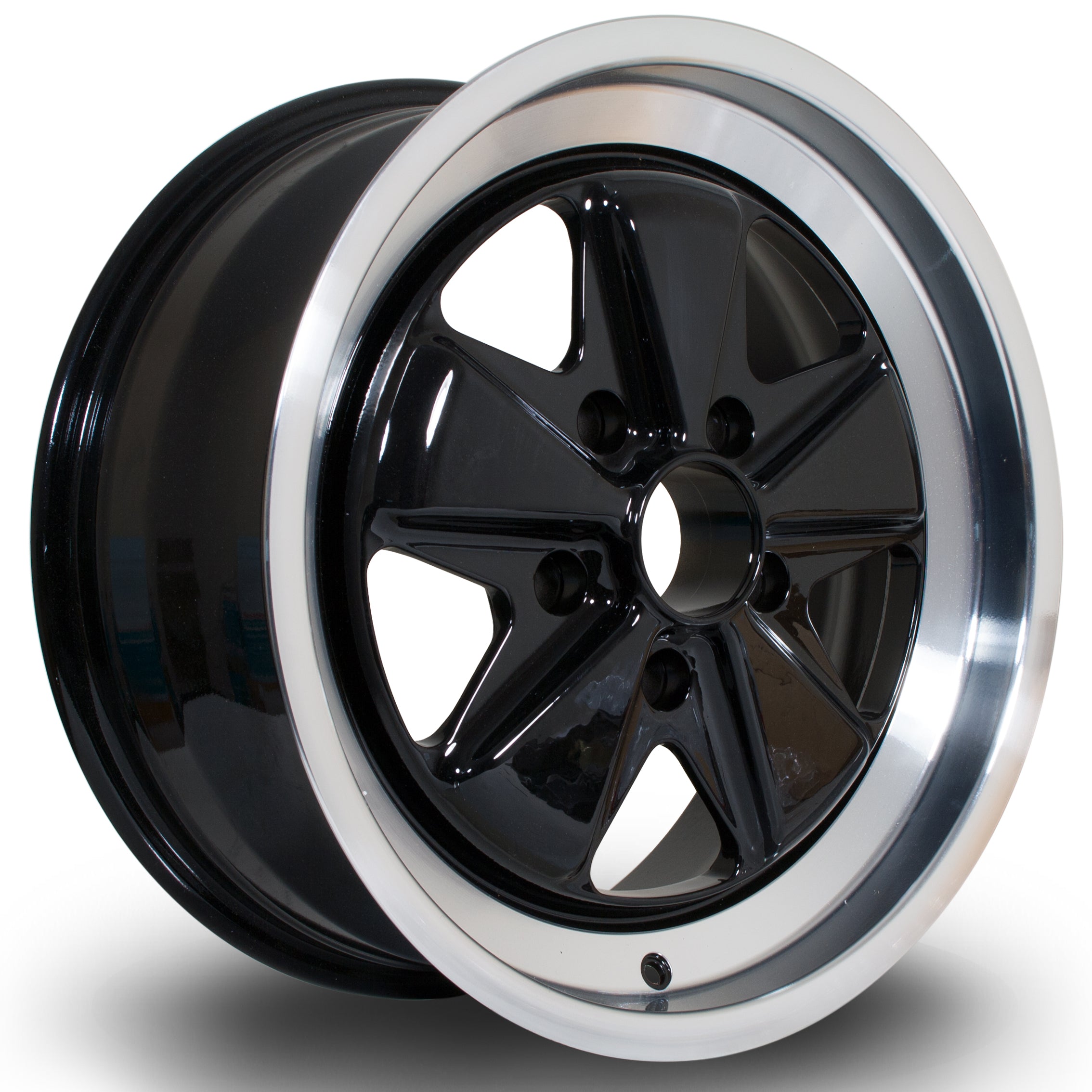 Linea Corse PSD 17x7.5 5x130 ET35 Gloss Black Polished Lip