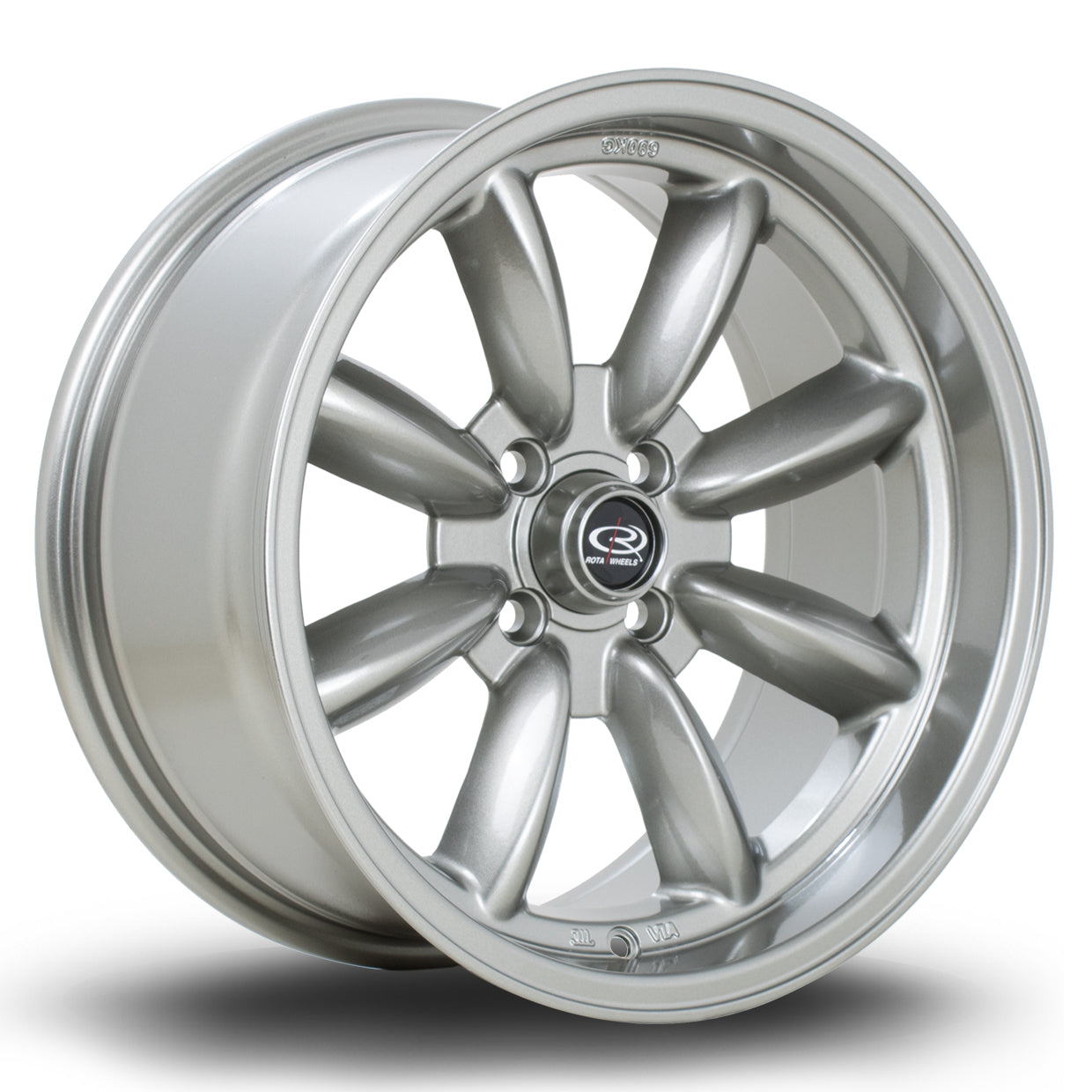 Rota RBR 16x8 4x100 ET10 Steel Grey