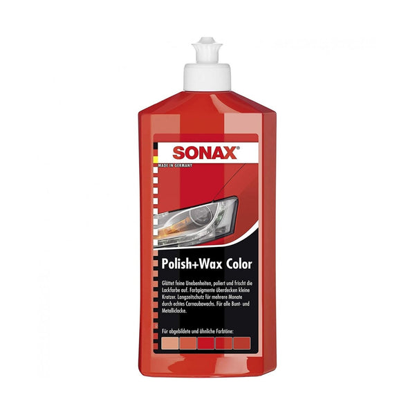 Sonax Red Polish and Wax Color 500ml