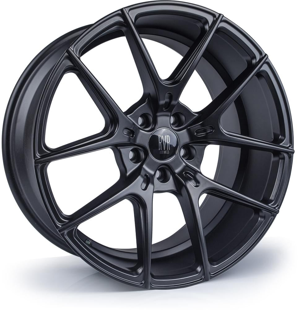 River R9 22x9 5x112 ET35 Matt Black