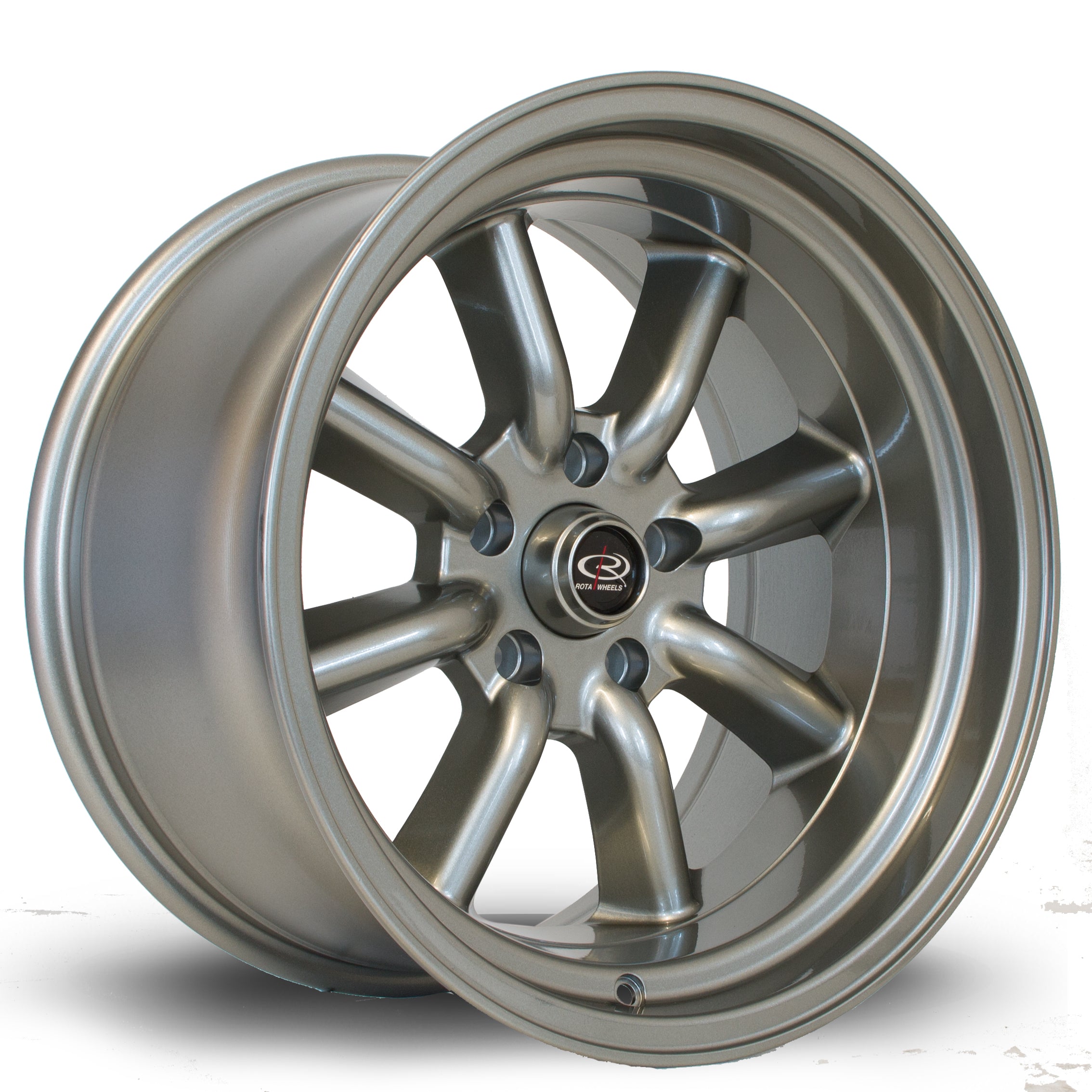 Rota RKR 17x9.5 5x114.3 ET-10 Steel Grey