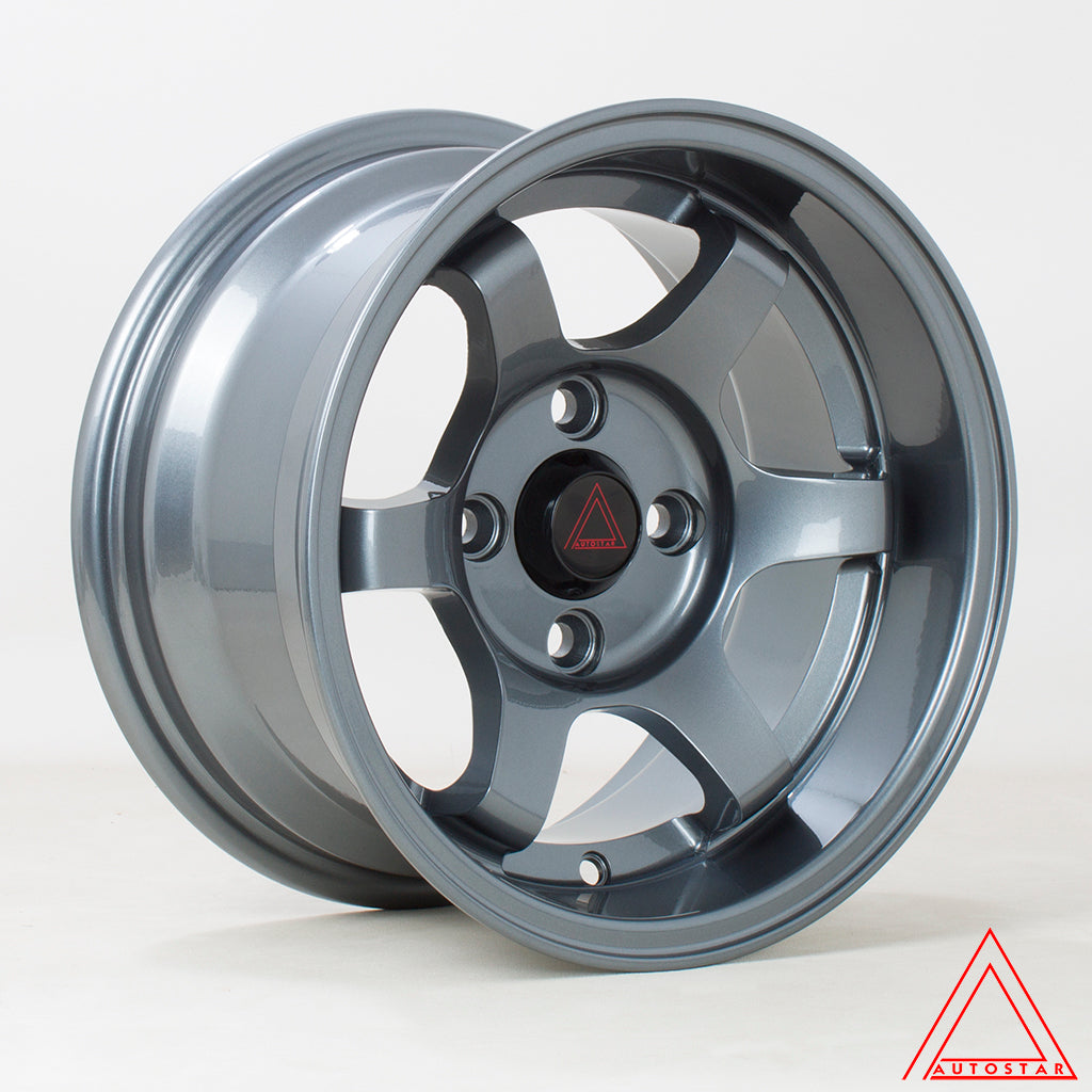 Autostar Roku 13x7 4x101.6 ET0 Gunmetal