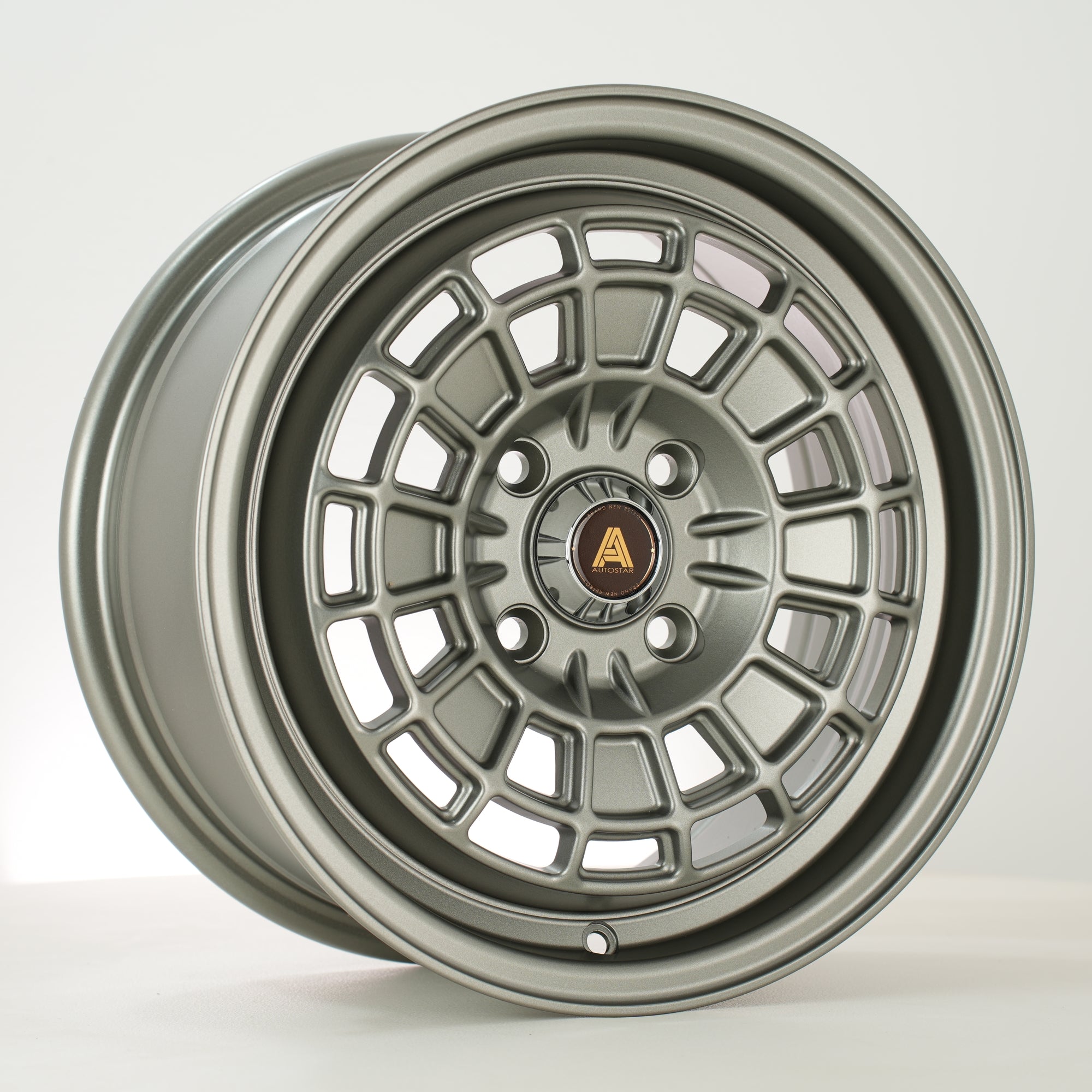 Autostar Roulette 15x7 4x108 ET40 Flat Gunmetal