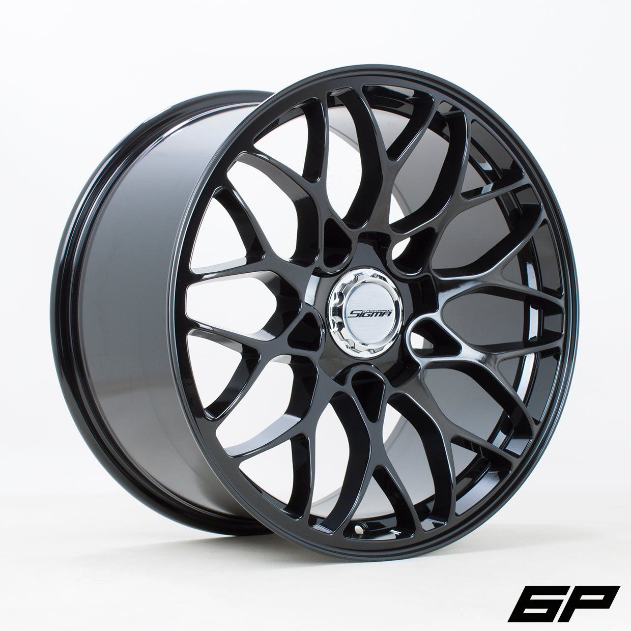 6Performance Sigma 18x9.5 5x120 ET35 Black