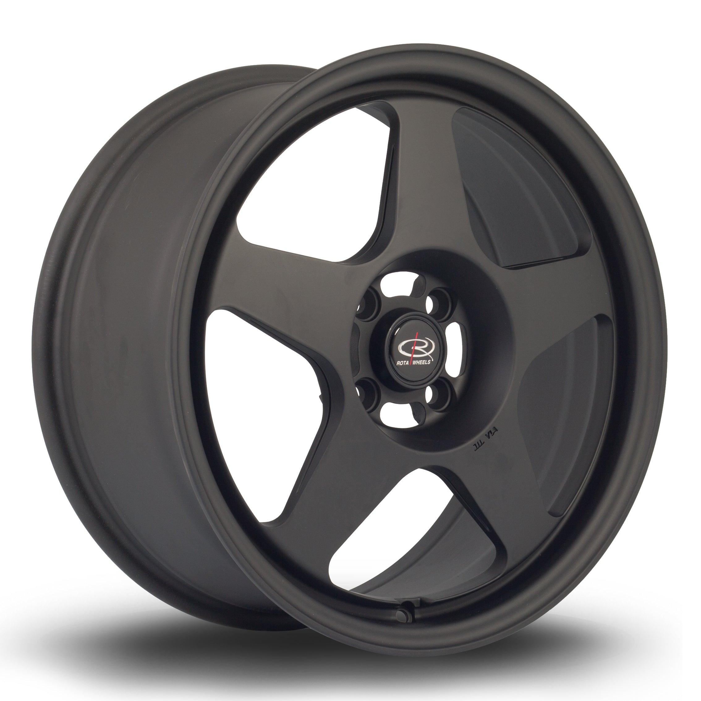 Rota Slip 17x7.5 5x114.3 ET45 Flat Black 2