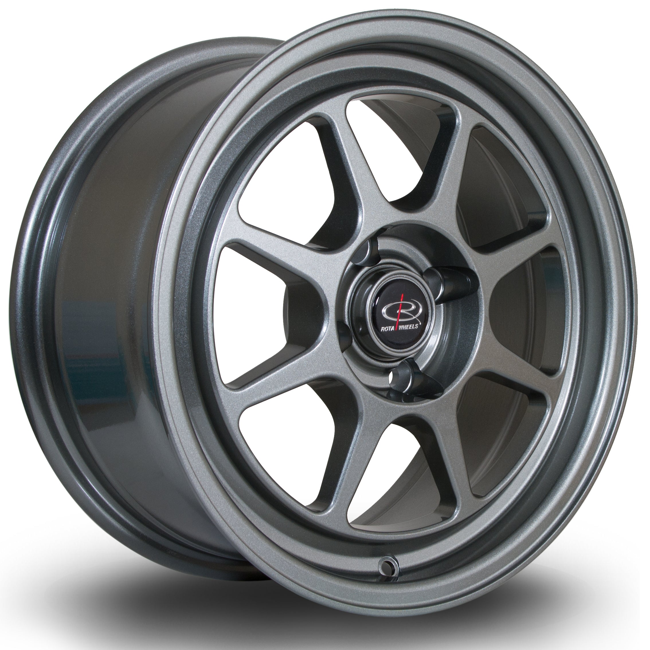 Rota Spec8 15x7 4x100 ET35 Steel Grey