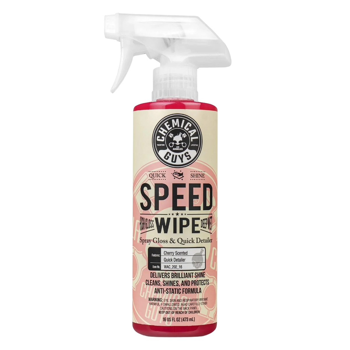 Chemical Guys Speed Wipe Streak Free Spray 473ml