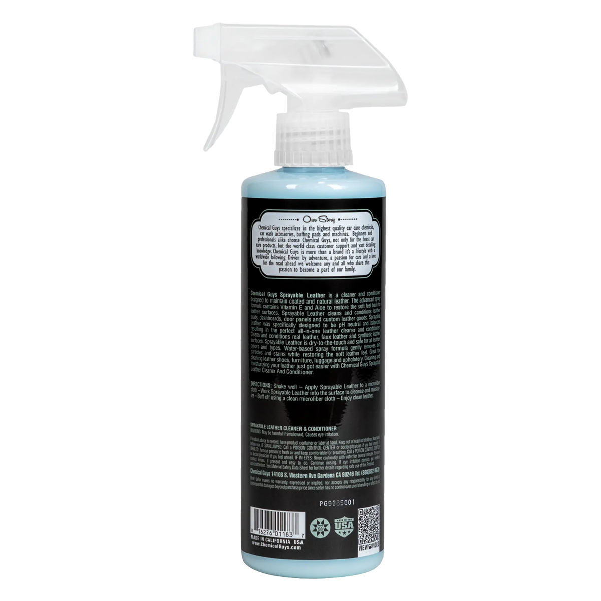 Chemical Guys Sprayable Leather Cleaner and Conditioner