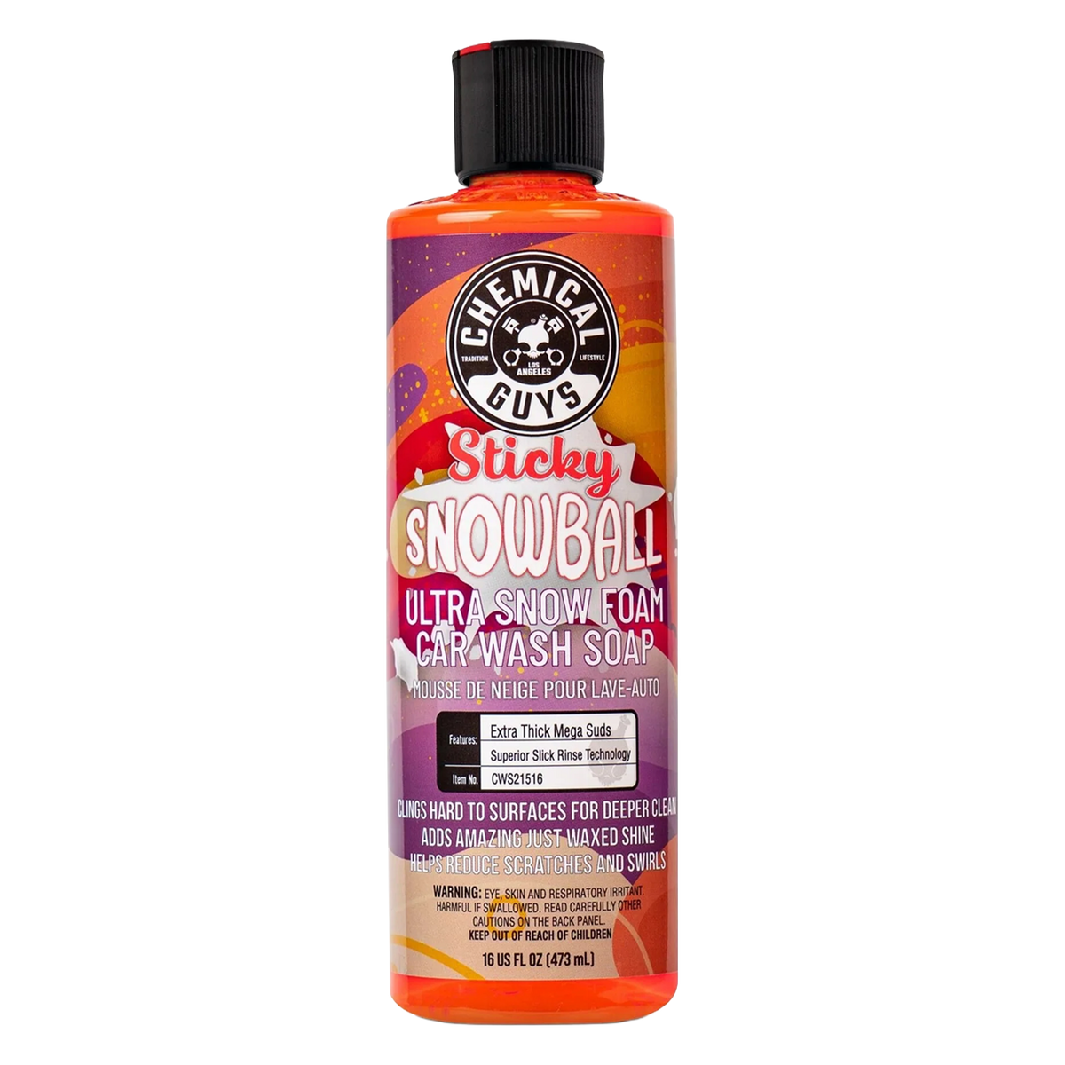 Chemical Guys Sticky Snowball Ultra Snow Foam 473ml