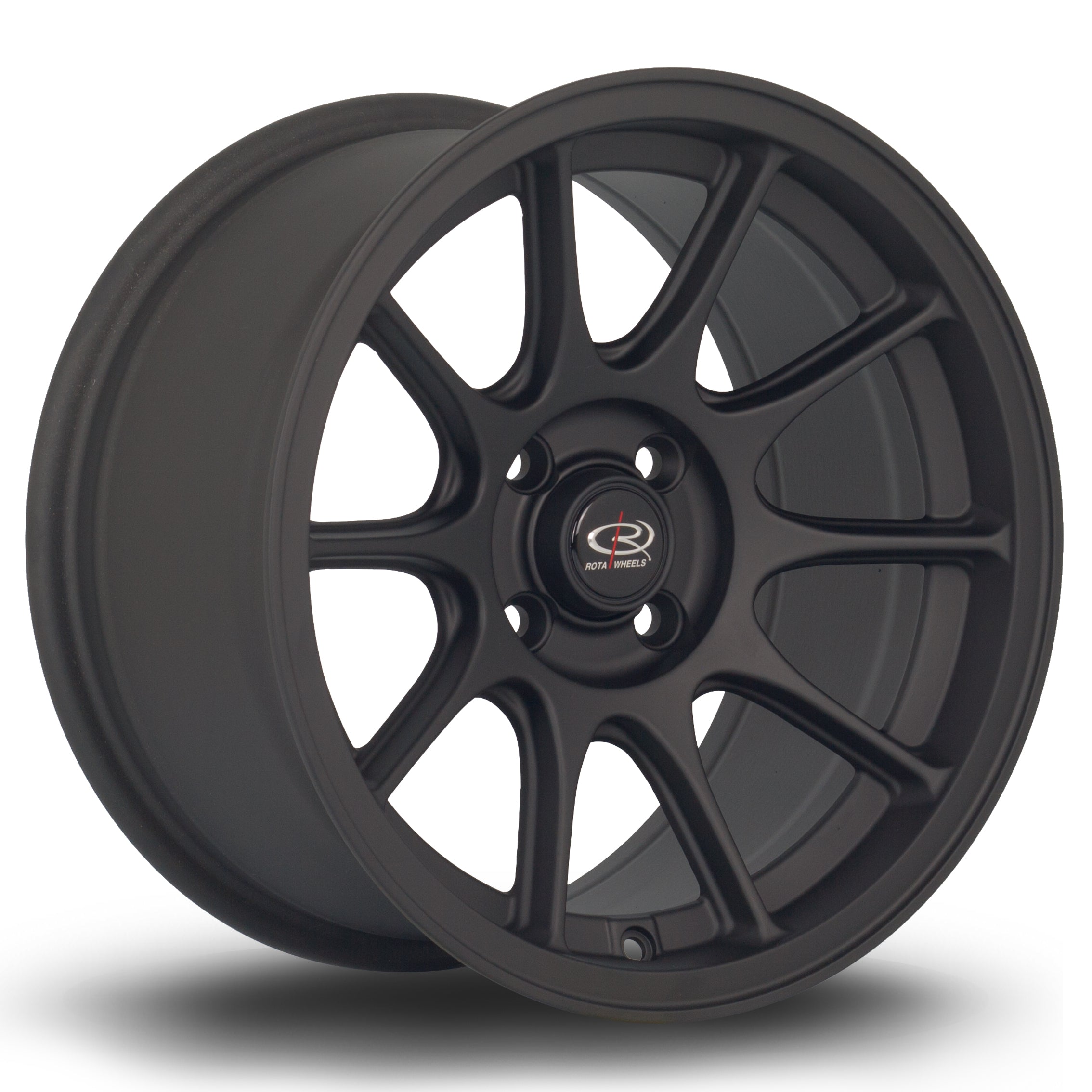Rota Strike 15x8 4x100 ET20 Flat Black 2