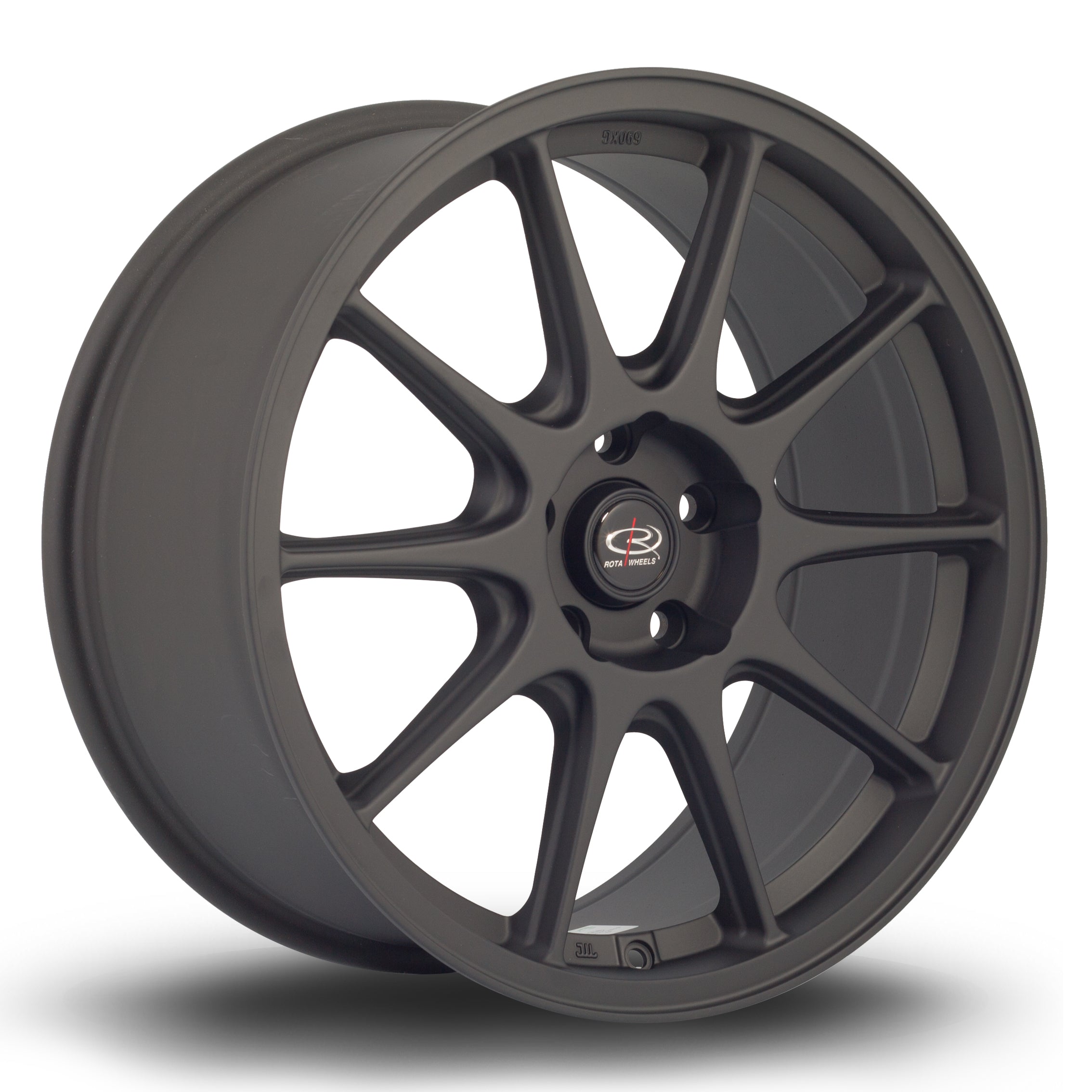 Rota Strike 18x8.5 5x114.3 ET44 Flat Black 2