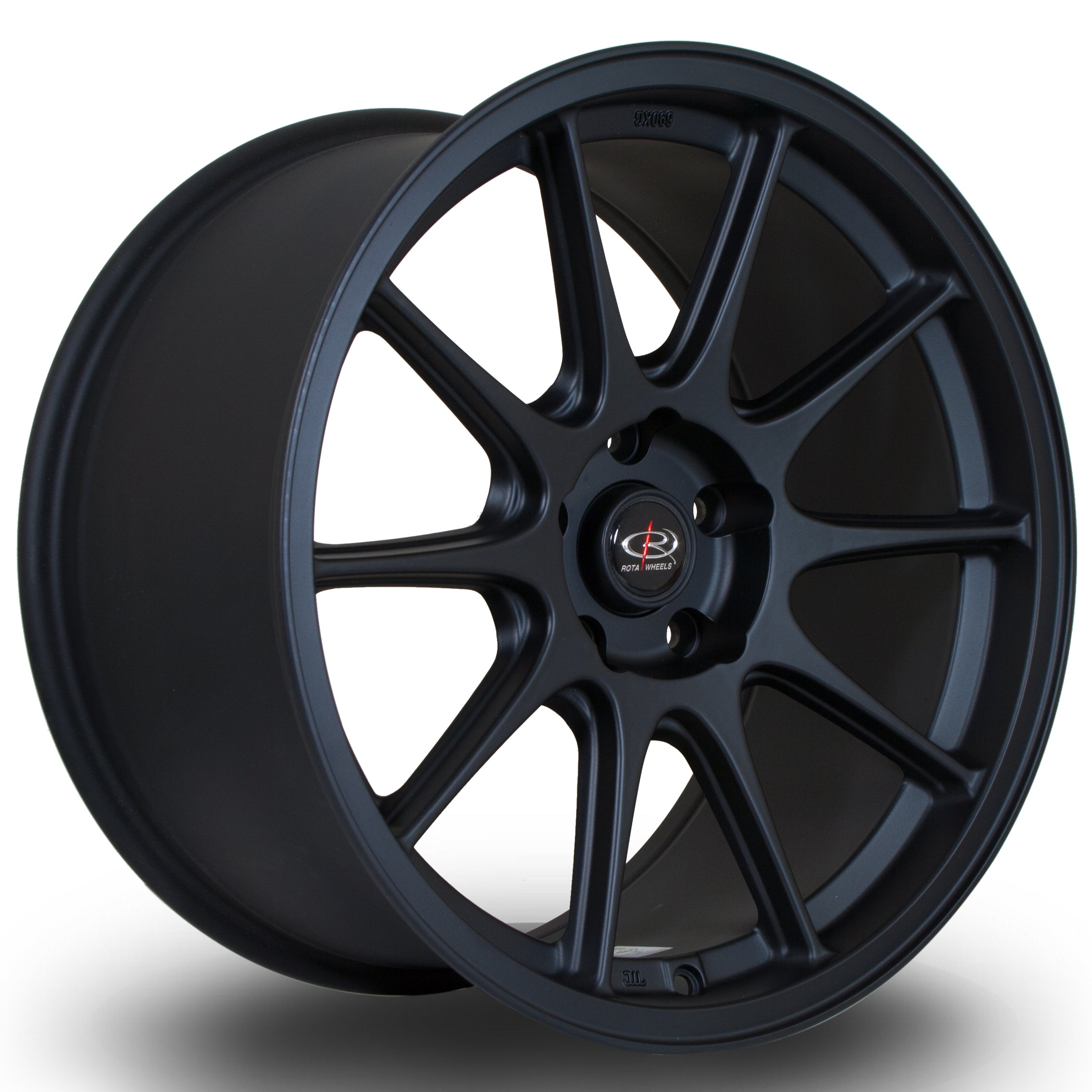Rota Strike 18x9.5 5x114.3 ET38 Flat Black