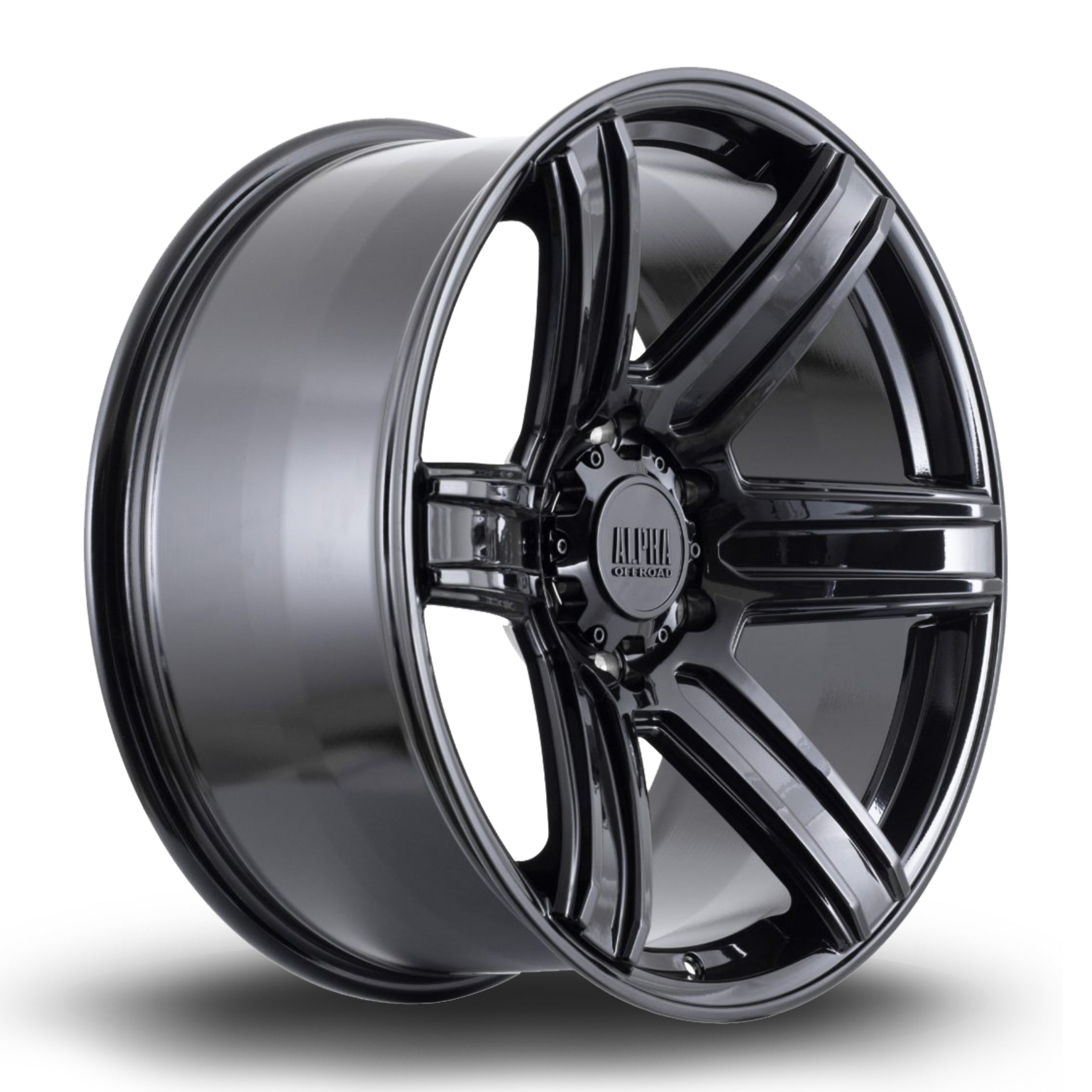 Alpha Offroad Surge 20x9 6x139 ET10 Black