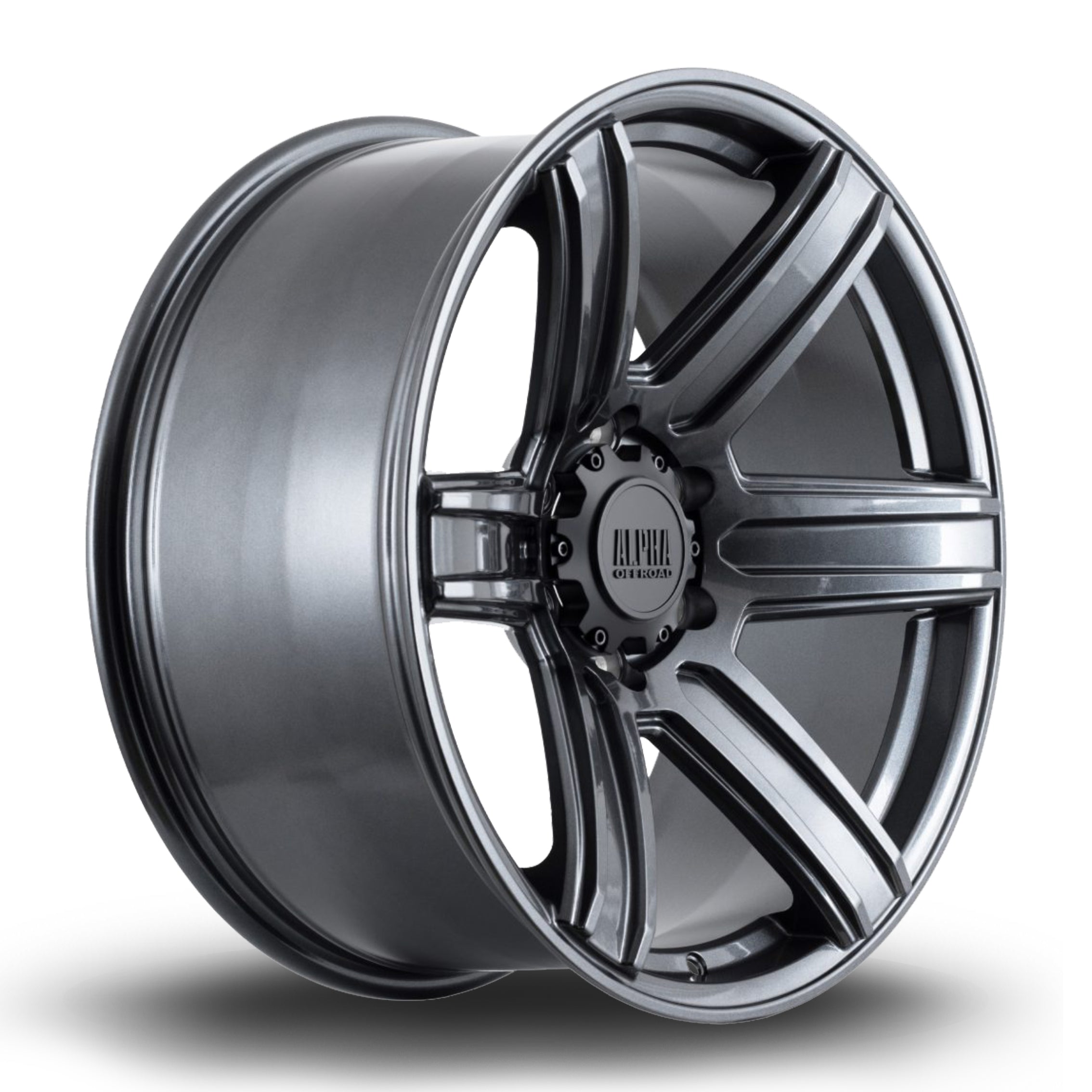 Alpha Offroad Surge 20x9 6x139 ET10 Hyper Grey