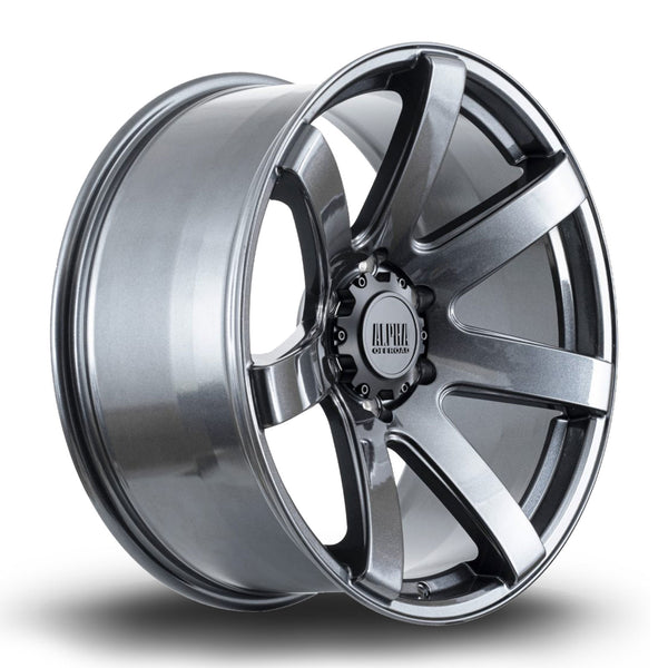 20x9.0 Alpha Off Road Surge 6x139 ET10 Hyper Grey