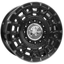 Tomahawk Yakama 17x8 5x120 ET35 Black / Dark Tint