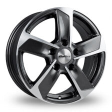 Calibre Freeway 16x6.5 5x130 ET60 Gunmetal/polished