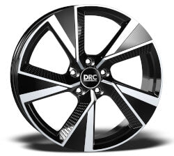 DRC Blade 19x8.5 5x114.3 ET45 Gloss Black / Polished
