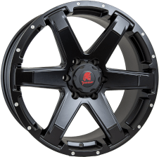 Tomahawk Chinook 20x9 6x139 ET18 Matt Black
