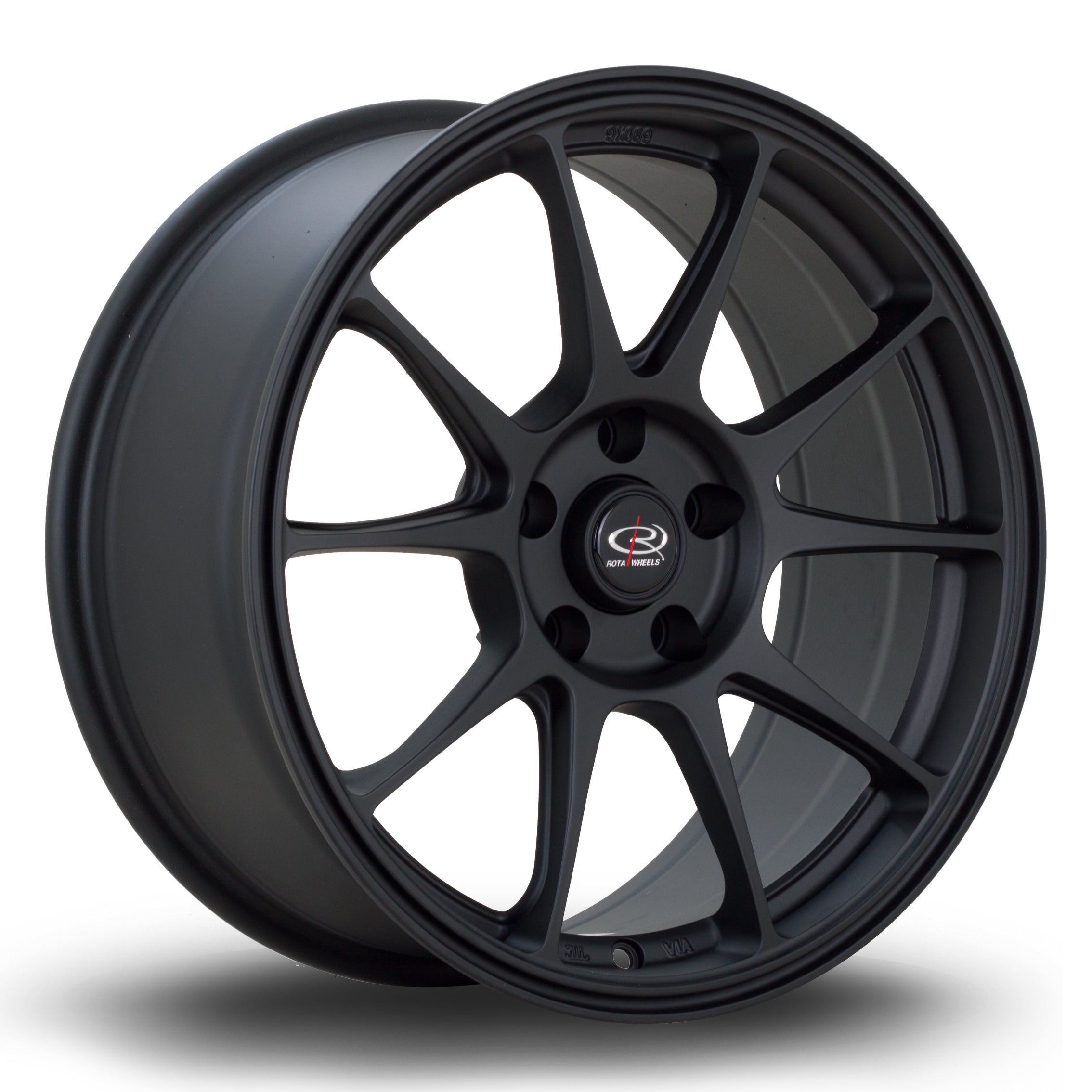 Rota Titan 17x7.5 4x108 ET40 Flat Black 2