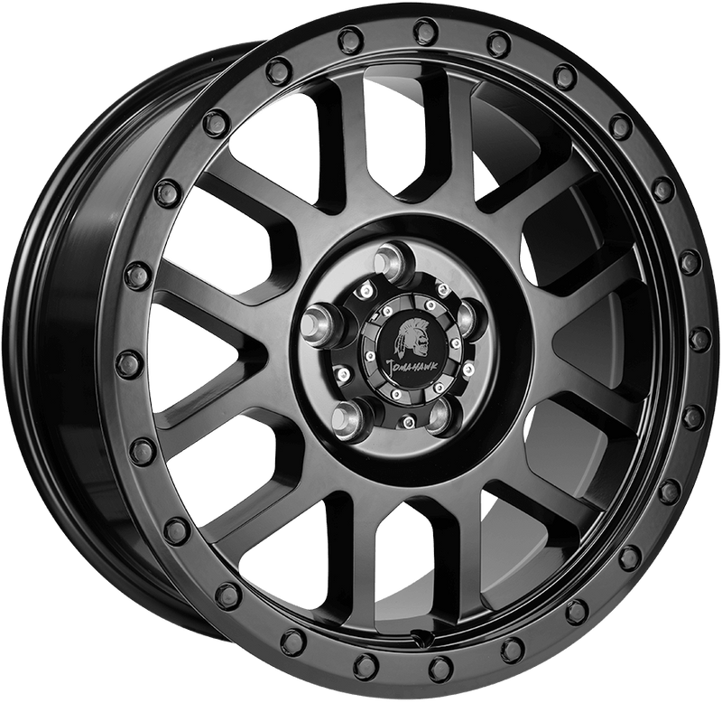 Tomahawk Kato 17x9 6x120 ET35 Matt Black