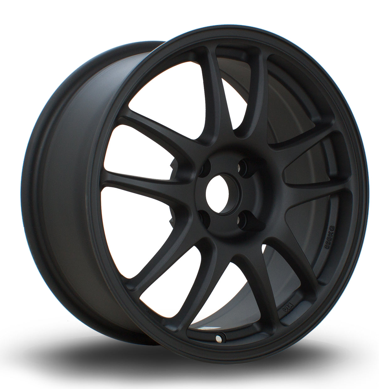 Rota Torque 17x8 4x100 ET35 Flat Black 2