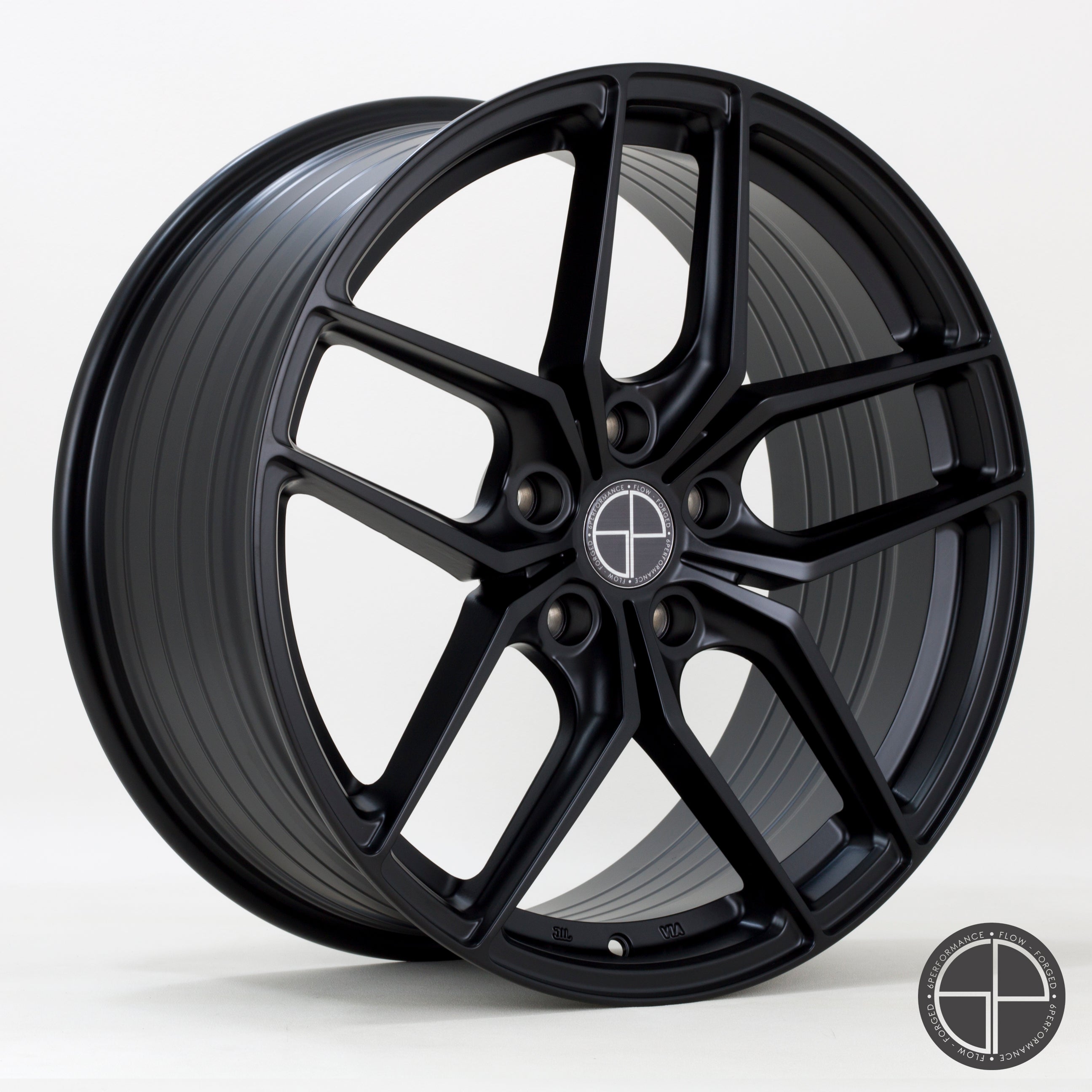 6Performance Torsen 19x8.5 5x120 ET35 Flat Black